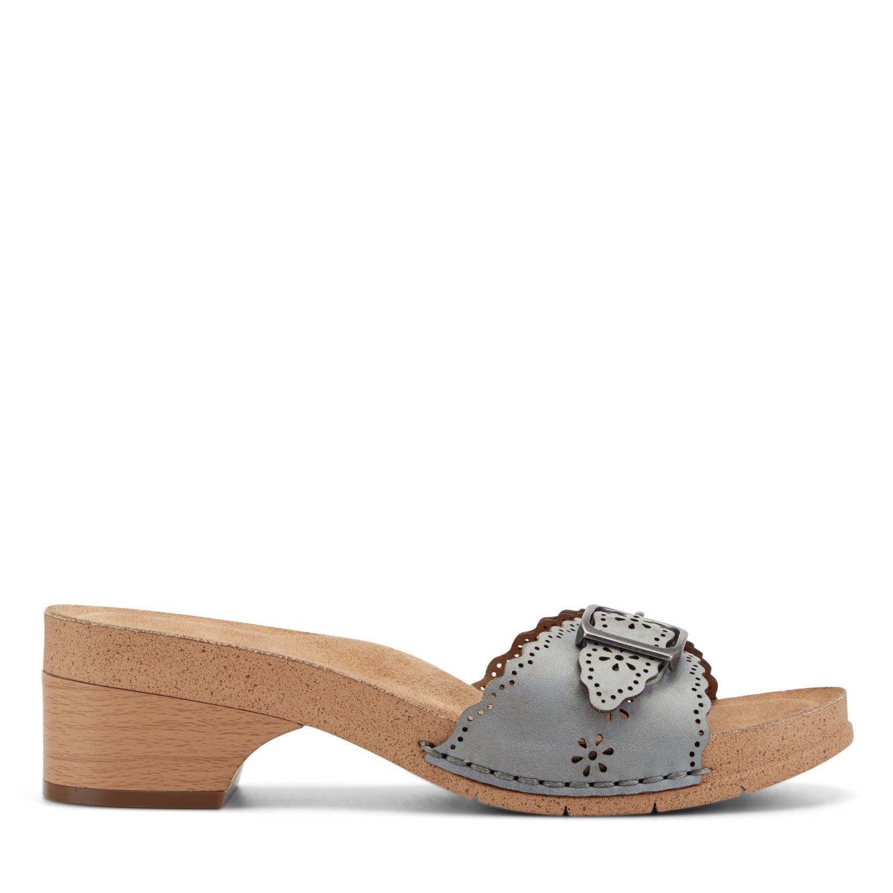 Earth Haisly Slip-on Clog Sandal Cushioned Arch Support Women's Sandal