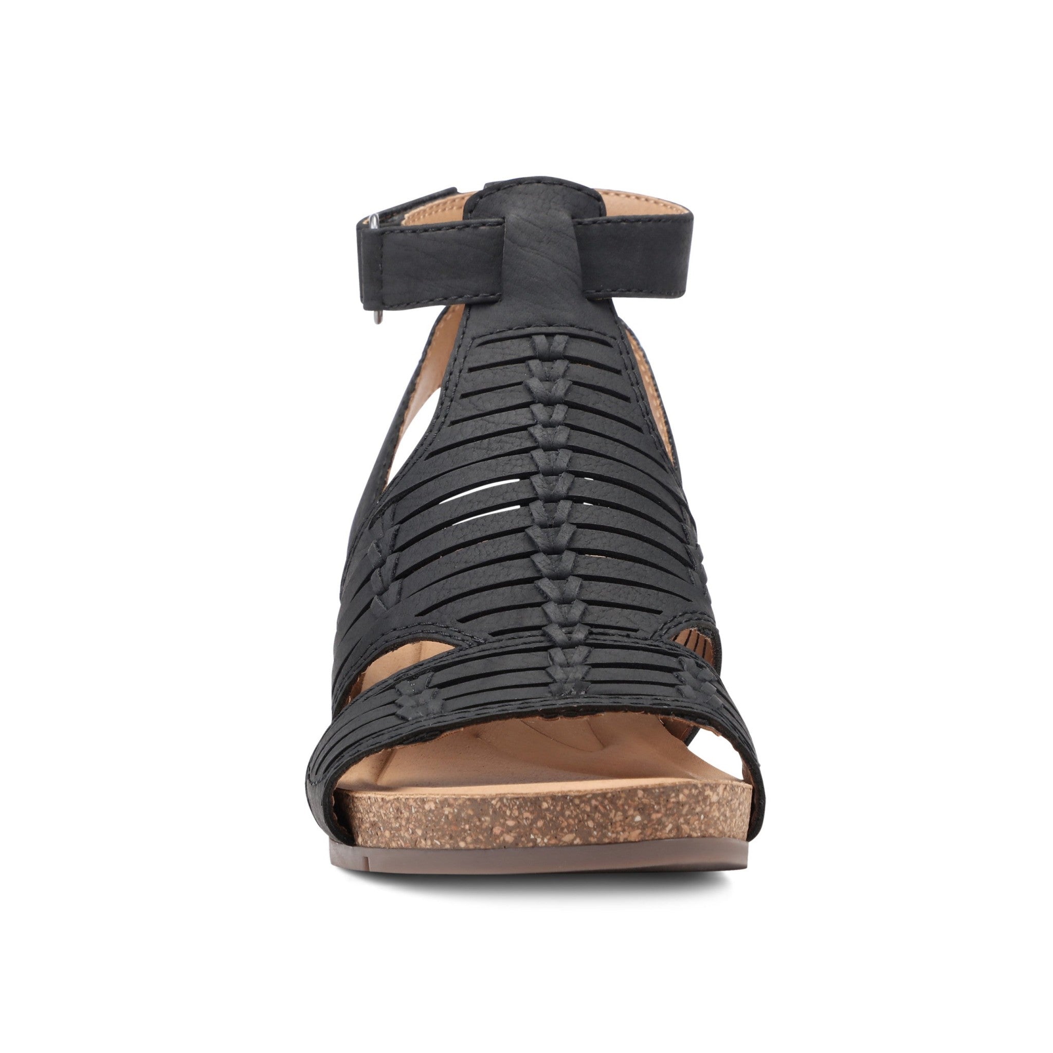 Earth Helodie Cushioned Arch Support Women's Wedge Sandal - Black - 3