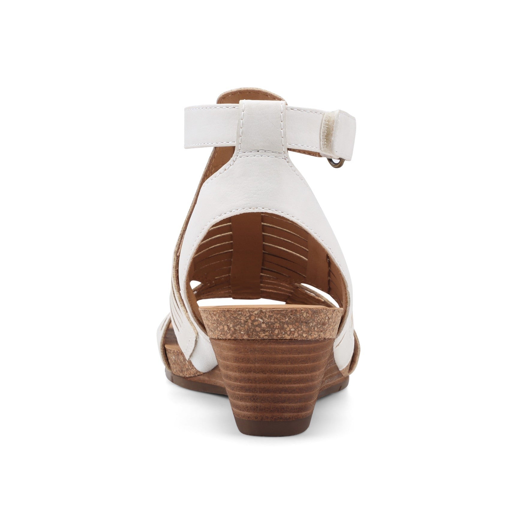 Earth Helodie Cushioned Arch Support Women's Wedge Sandal - Ivory - 4