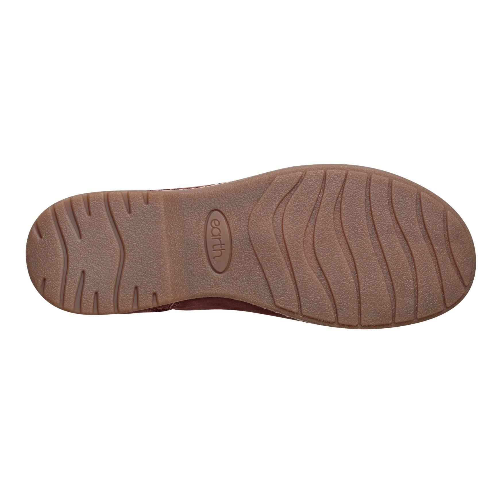 Earth Hilaree Cushioned Ruched Women's Casual Bootie - Dark Red - 6