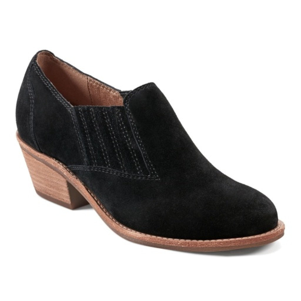 Earth Jalin Cushioned Support Slip-On Bootie Women's Slip-On Bootie - All Black - 1