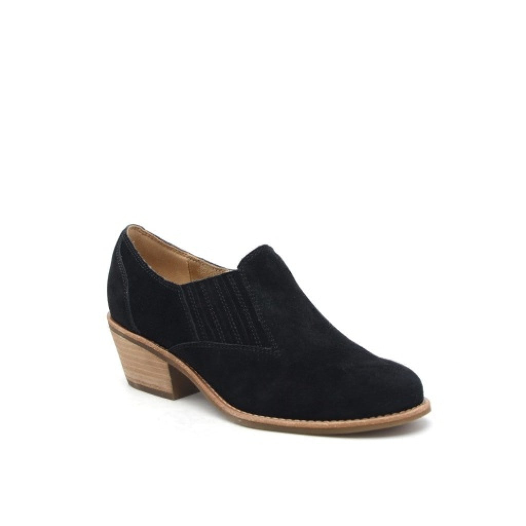 Earth Jalin Cushioned Support Slip-On Bootie Women's Slip-On Bootie - All Black - 8