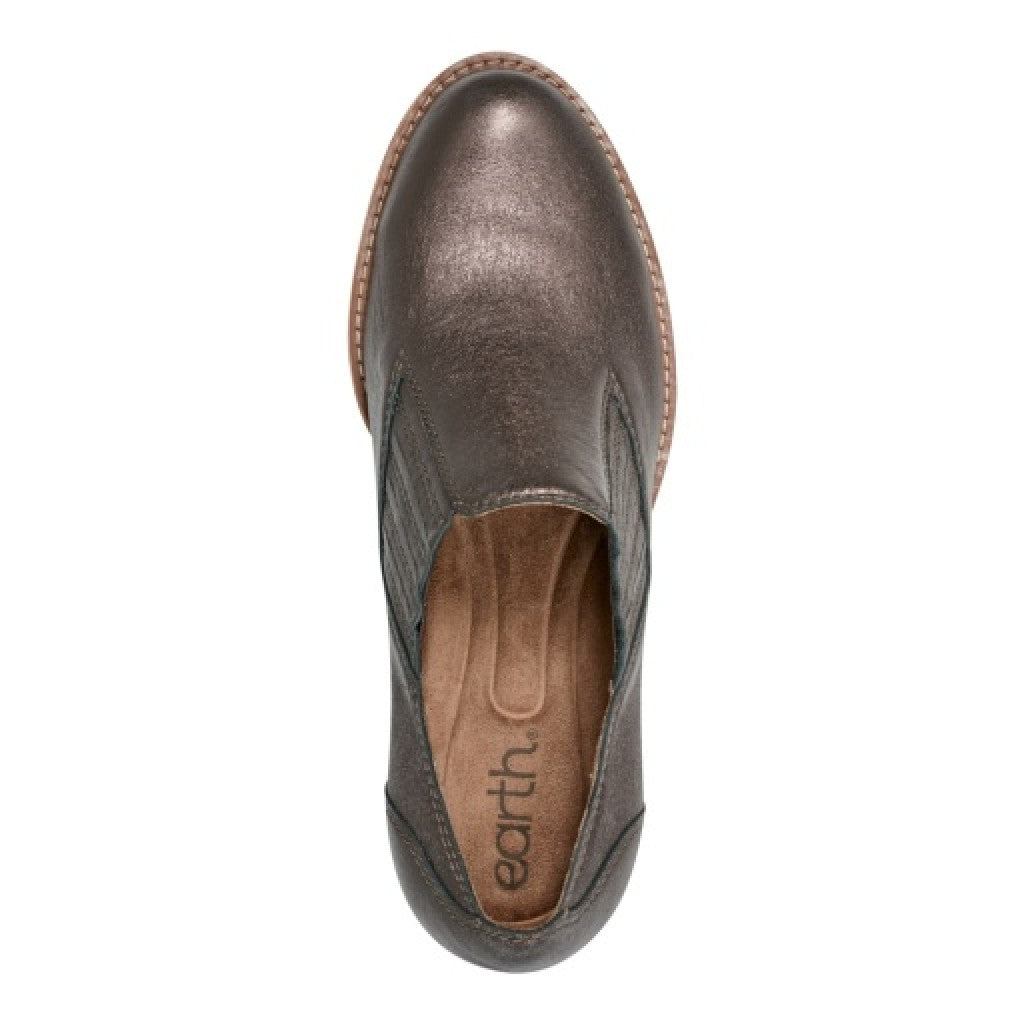 Earth Jalin Cushioned Support Slip-On Bootie Women's Slip-On Bootie - Bronze - 6