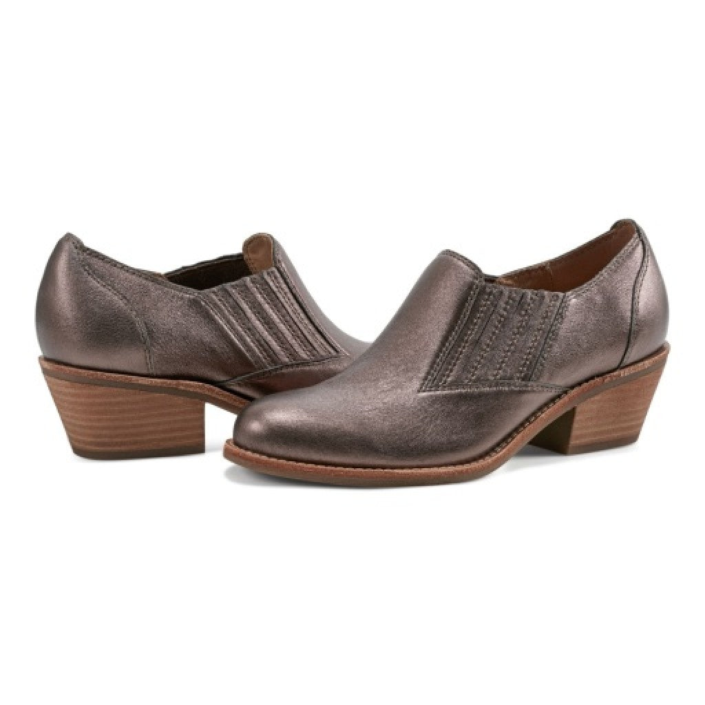 Earth Jalin Cushioned Support Slip-On Bootie Women's Slip-On Bootie - Bronze - 7