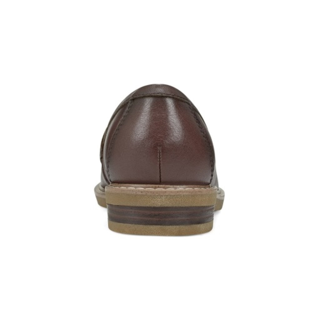 Earth Javas Slip-on Penny Casual Cushioned Arch Support Women's Mules & Loafers - Dark Brown - 4