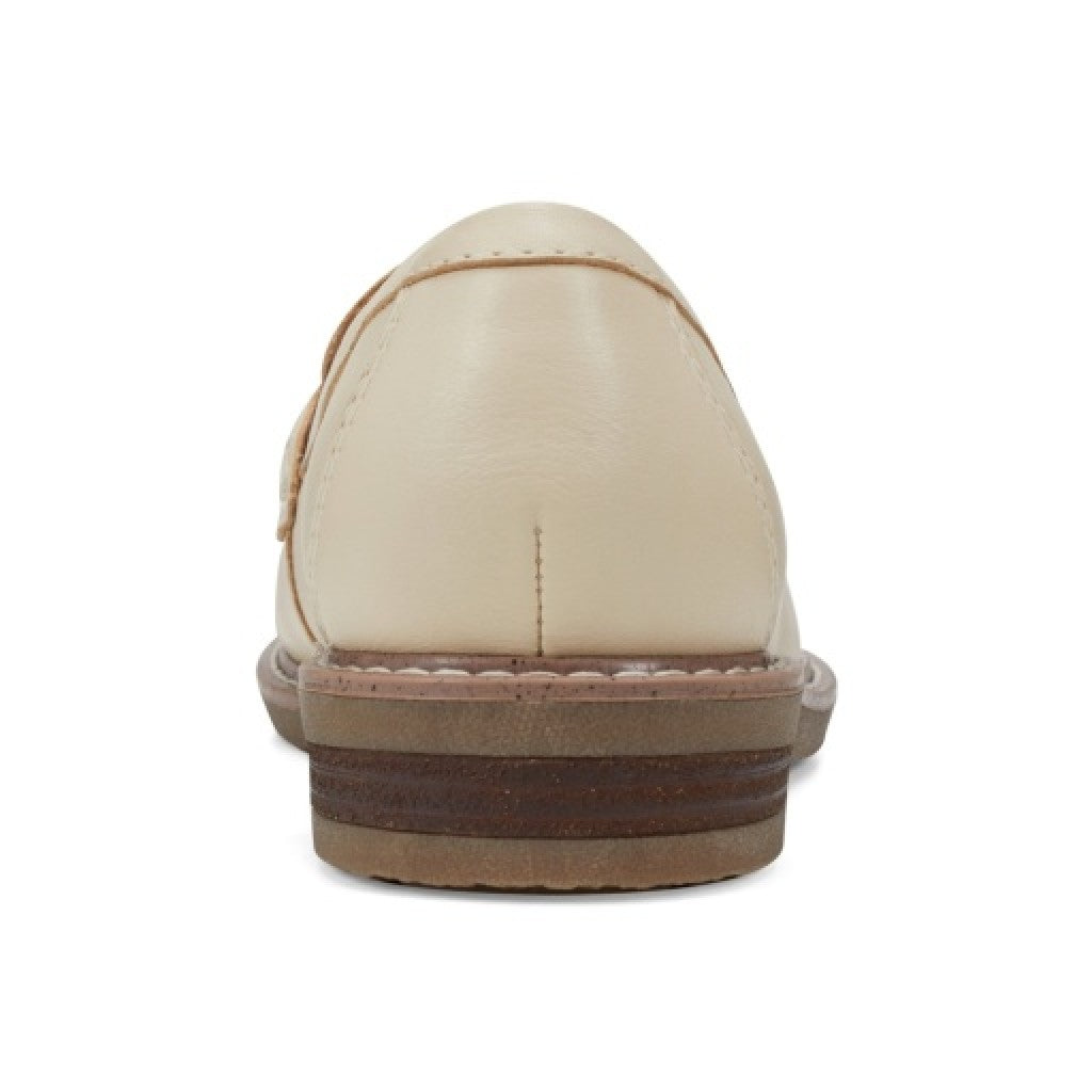Earth Javas Slip-on Penny Casual Cushioned Arch Support Women's Mules & Loafers - Ivory - 4