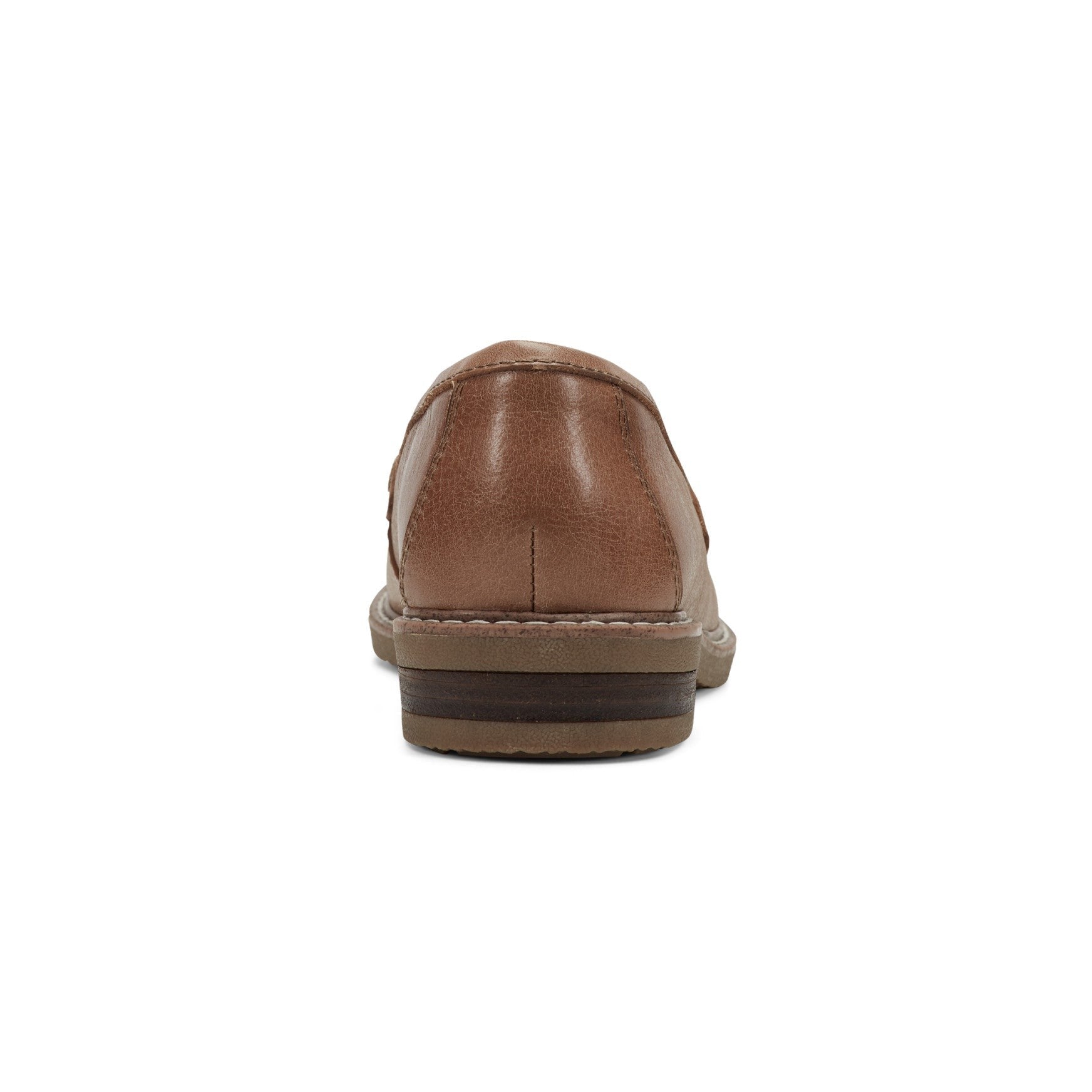 Earth Javas Slip-on Penny Casual Cushioned Arch Support Women's Mules & Loafers - Light Brown Leather - 4