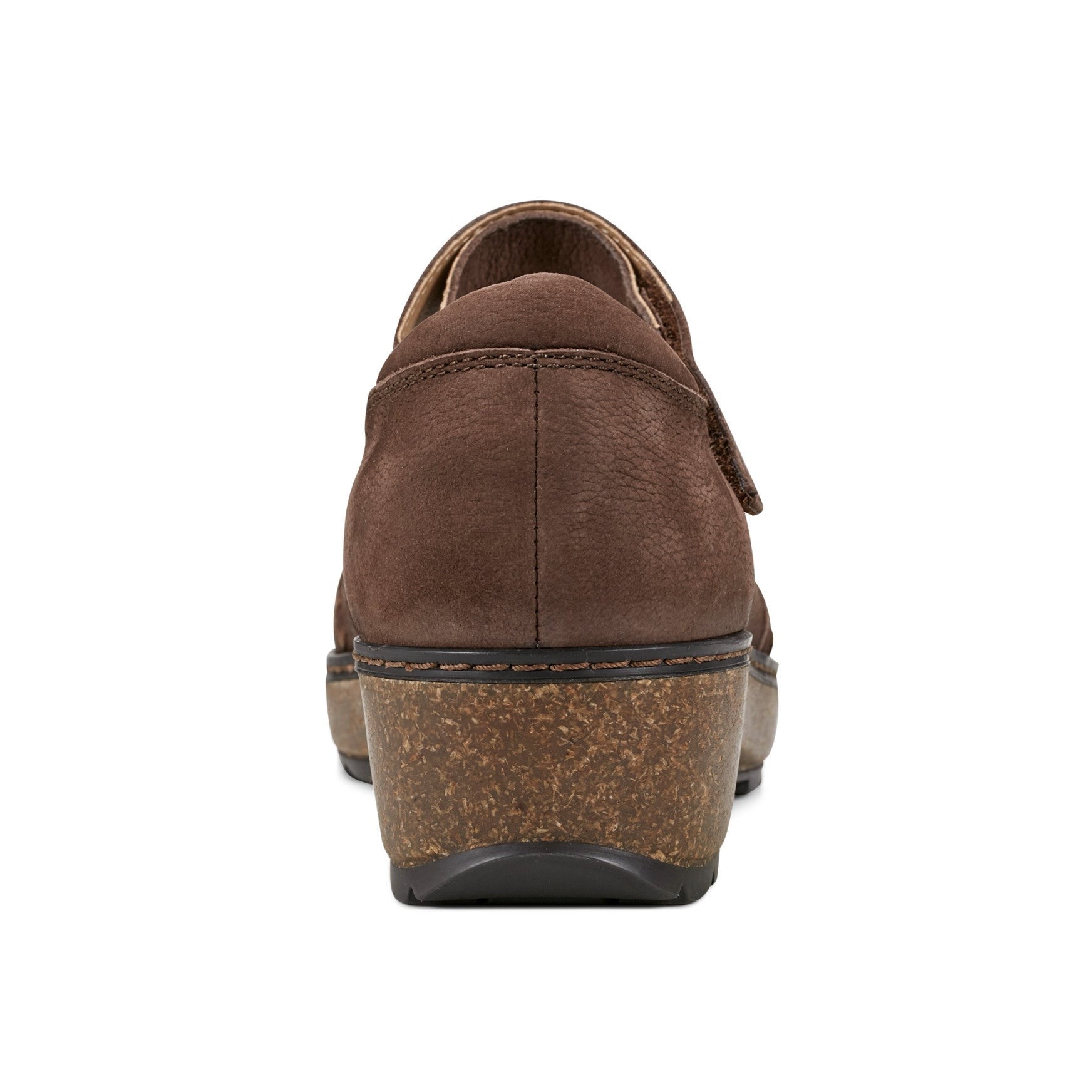 Earth Kalece Leather Mary Jane Casual Cushioned Arch Support Women's Mules & Loafers - Dark Brown Leather - 4
