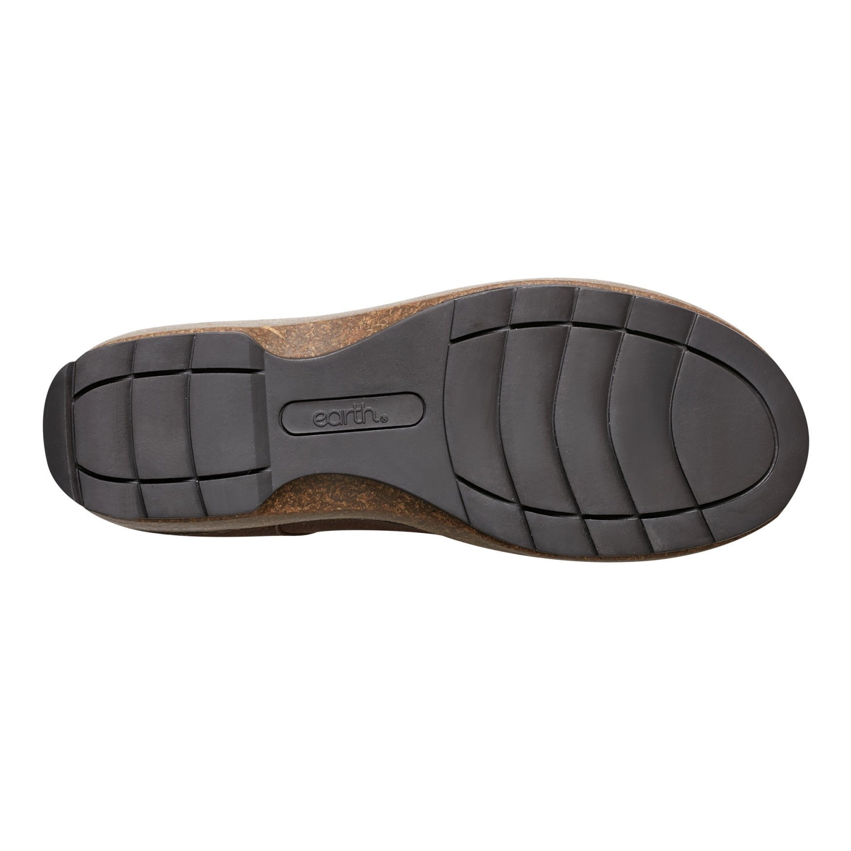 Earth Kalece Leather Mary Jane Casual Cushioned Arch Support Women's Mules & Loafers - Dark Brown Leather - 6