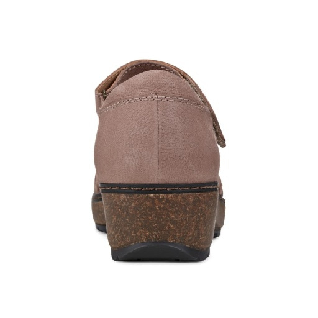 Earth Kalece Leather Mary Jane Casual Cushioned Arch Support Women's Mules & Loafers - Taupe - 4