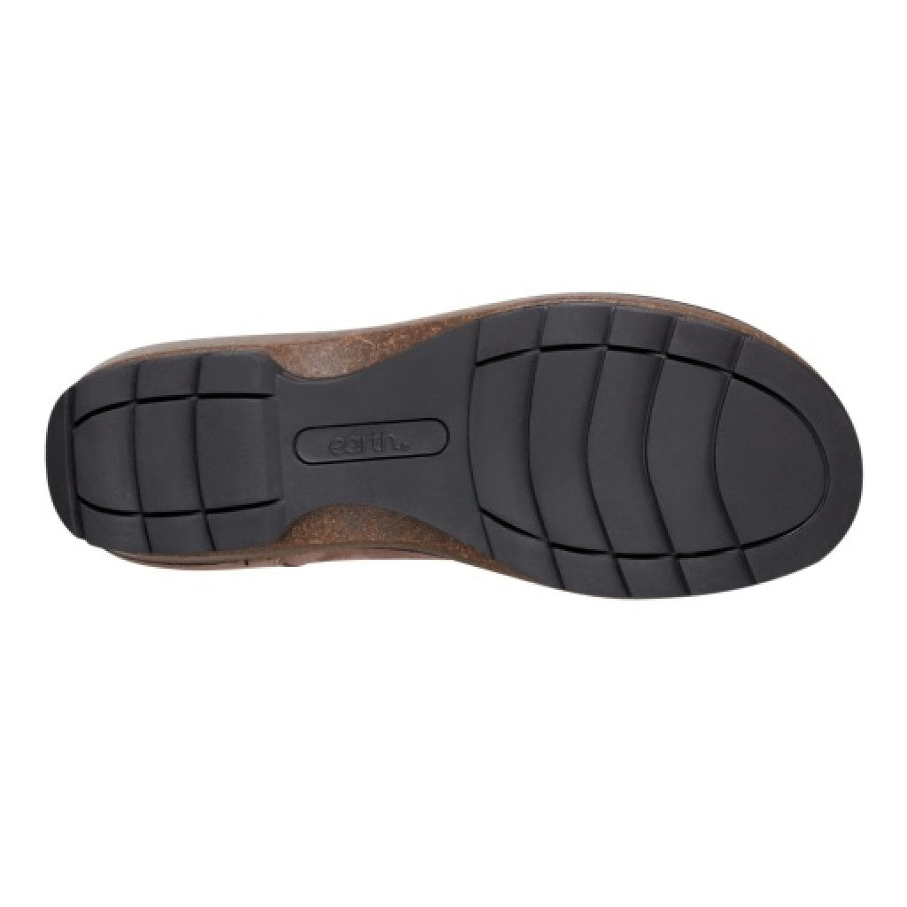Earth Kalece Leather Mary Jane Casual Cushioned Arch Support Women's Mules & Loafers - Taupe - 5