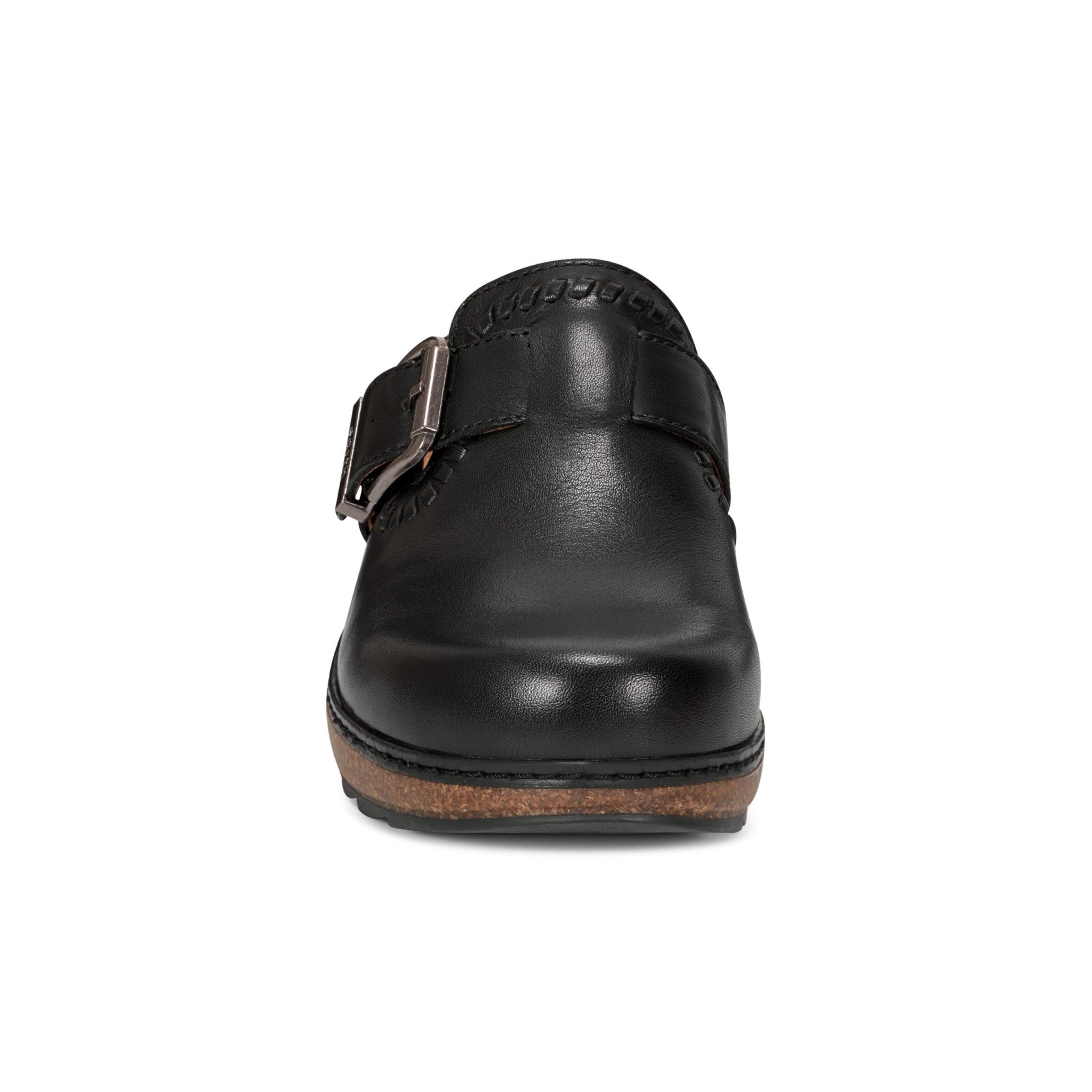 Earth Kay Classic Comfort Clog Cushioned Arch Support Women's Mule - Black - 3