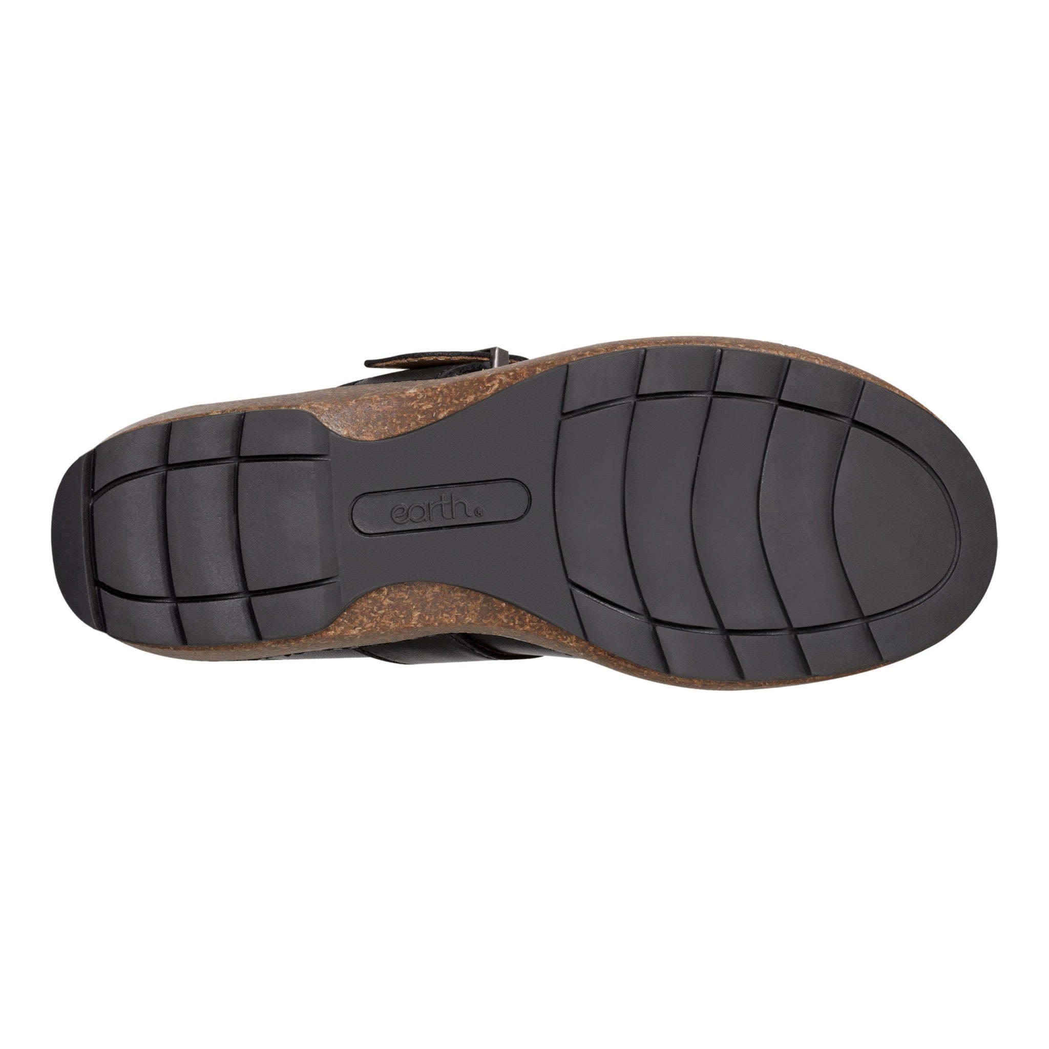Earth Kay Classic Comfort Clog Cushioned Arch Support Women's Mule - Black - 6