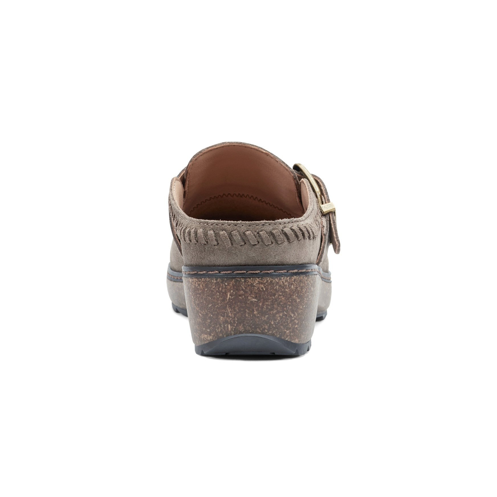 Earth Kay Classic Comfort Clog Cushioned Arch Support Women's Mule - Grey - 4