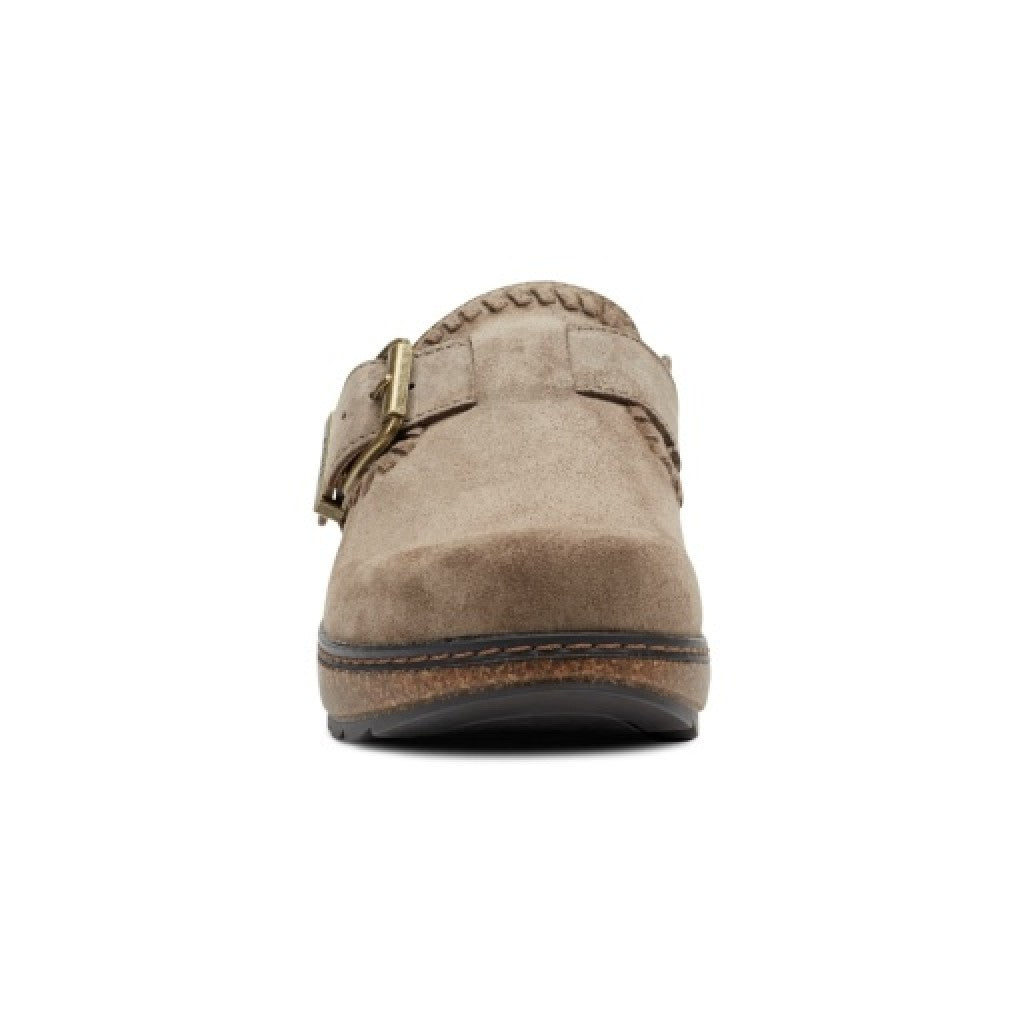 Earth Kay Classic Comfort Clog Cushioned Arch Support Women's Mule - Medium Gray - 3