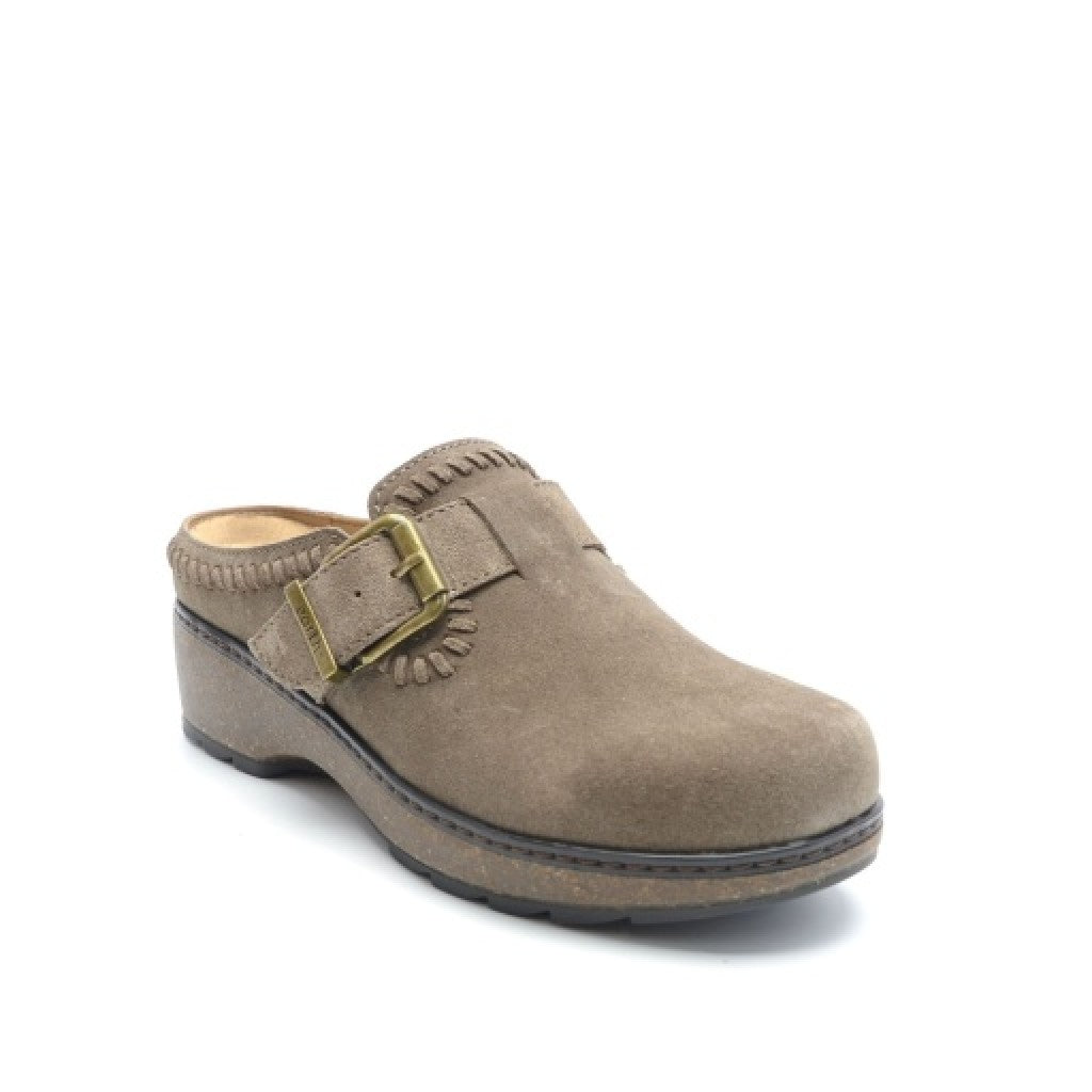 Earth Kay Classic Comfort Clog Cushioned Arch Support Women's Mule - Medium Gray - 8