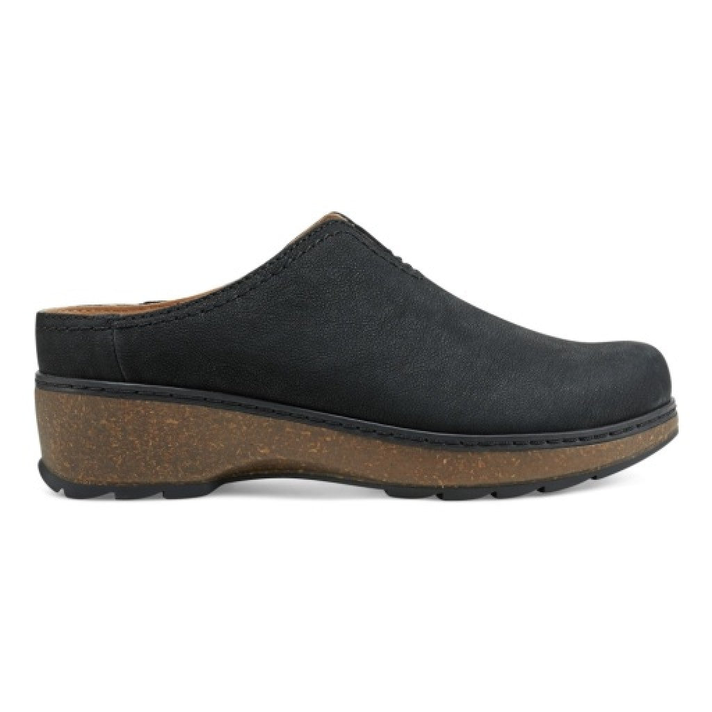Earth Kolia Cushioned Cork Footbed Mule - Women's Mules - Black - 2