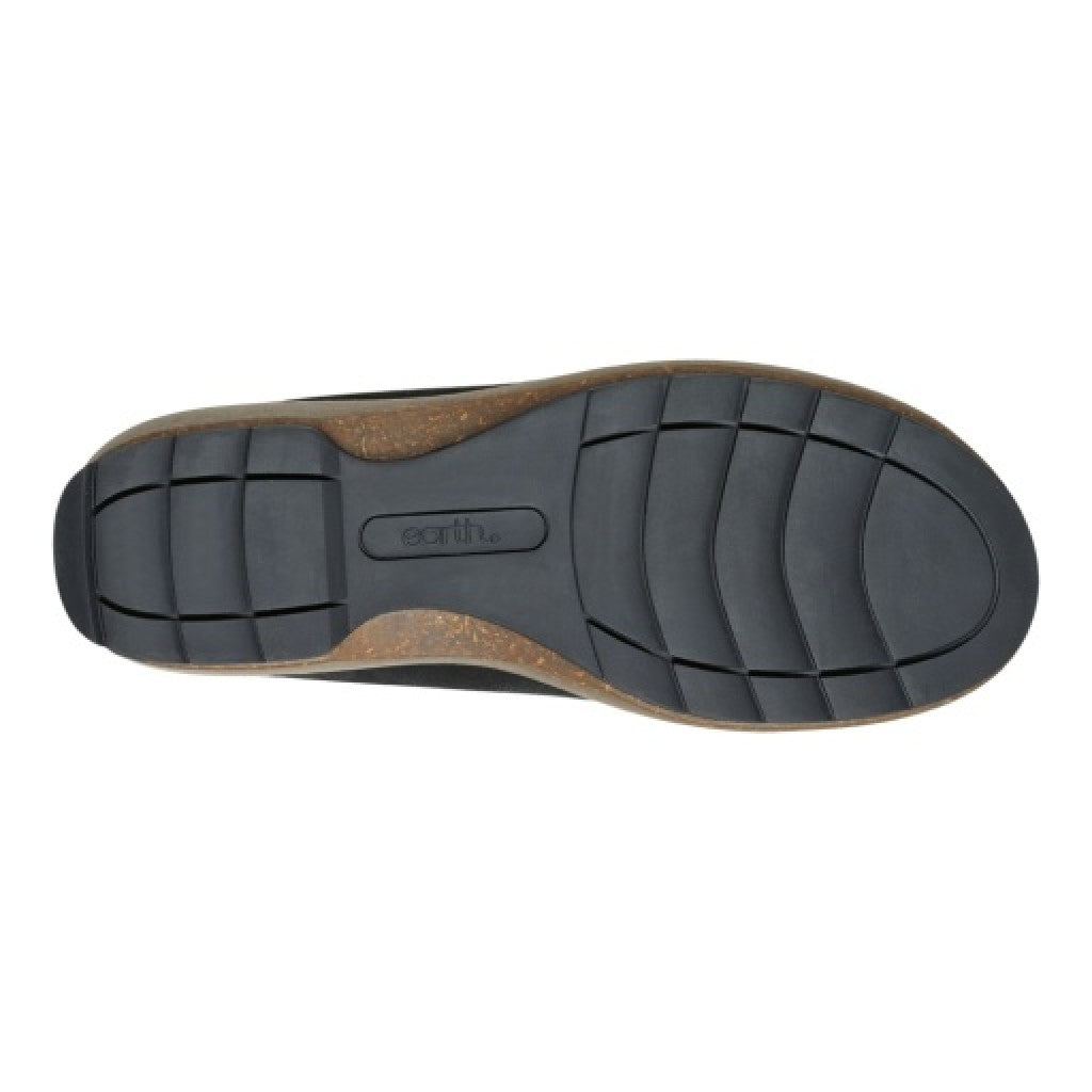 Earth Kolia Cushioned Cork Footbed Mule - Women's Mules - Black - 5