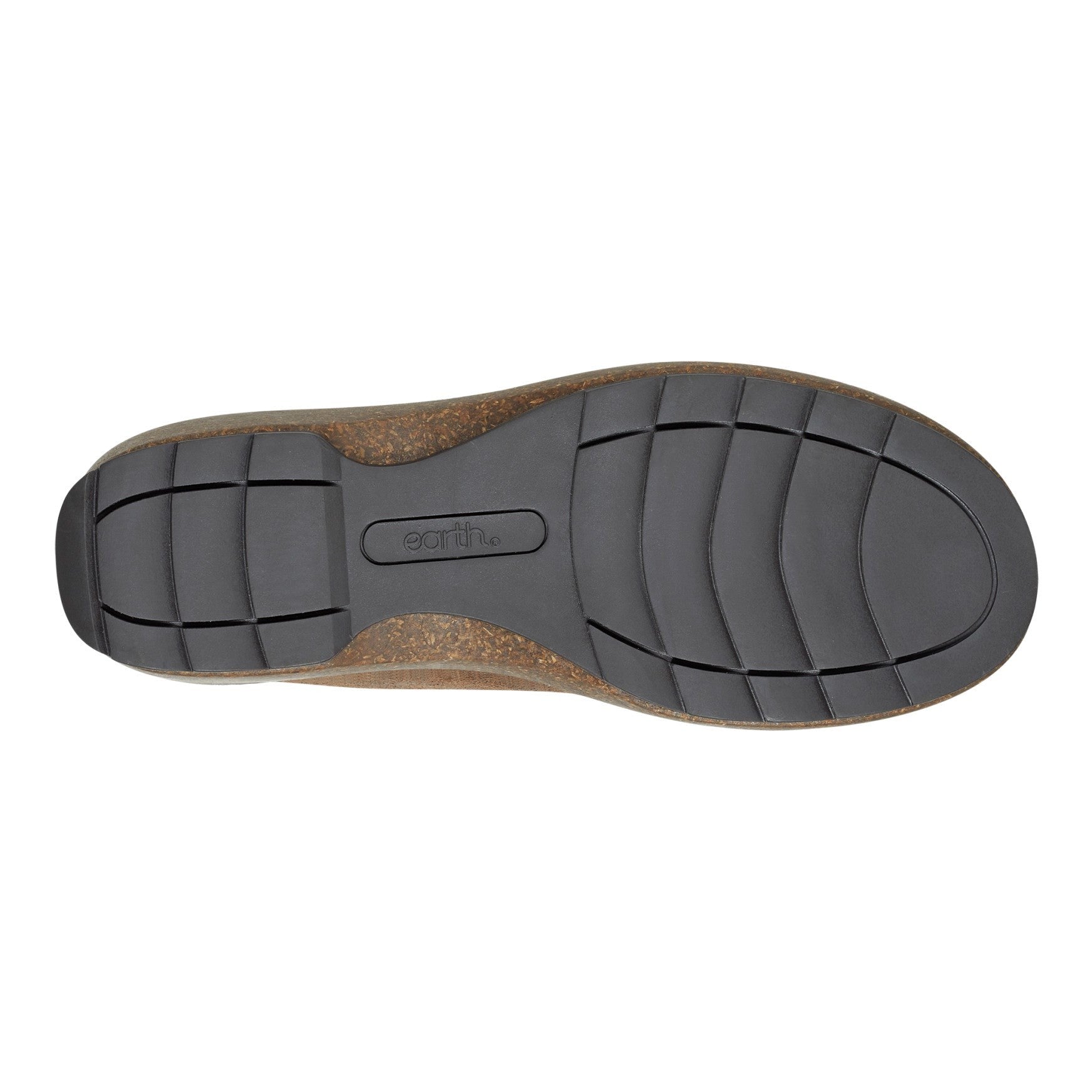 Earth Kolia Cushioned Cork Footbed Mule - Women's Mules - Dark Brown Suede - 6