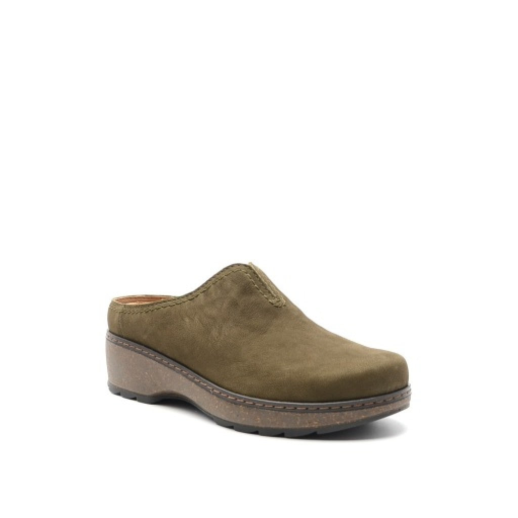 Earth Kolia Cushioned Cork Footbed Mule - Women's Mules - Medium Green - 8