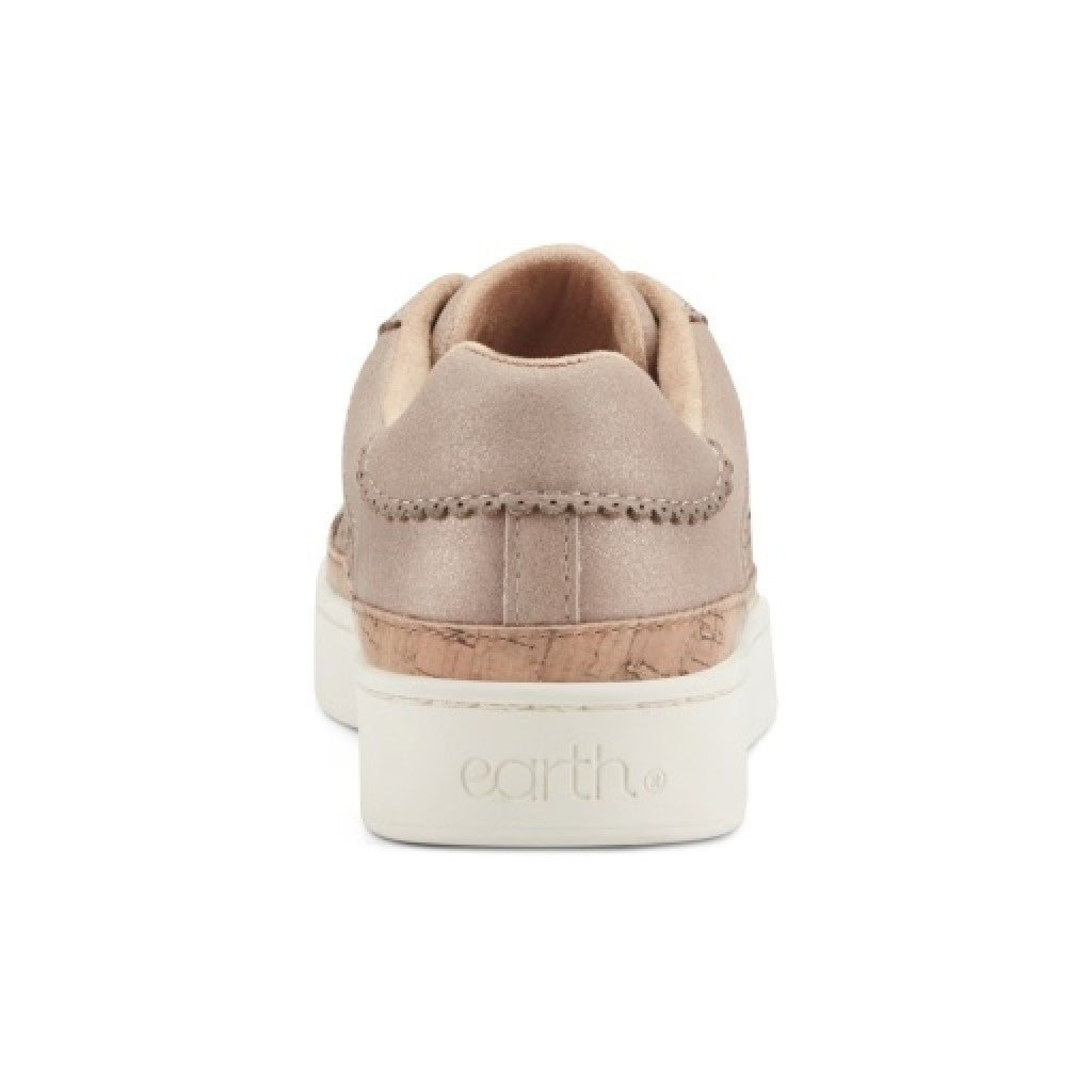 Earth Kristal Cork-Cushioned Arch Support Women's Sneaker - Bronze - 4