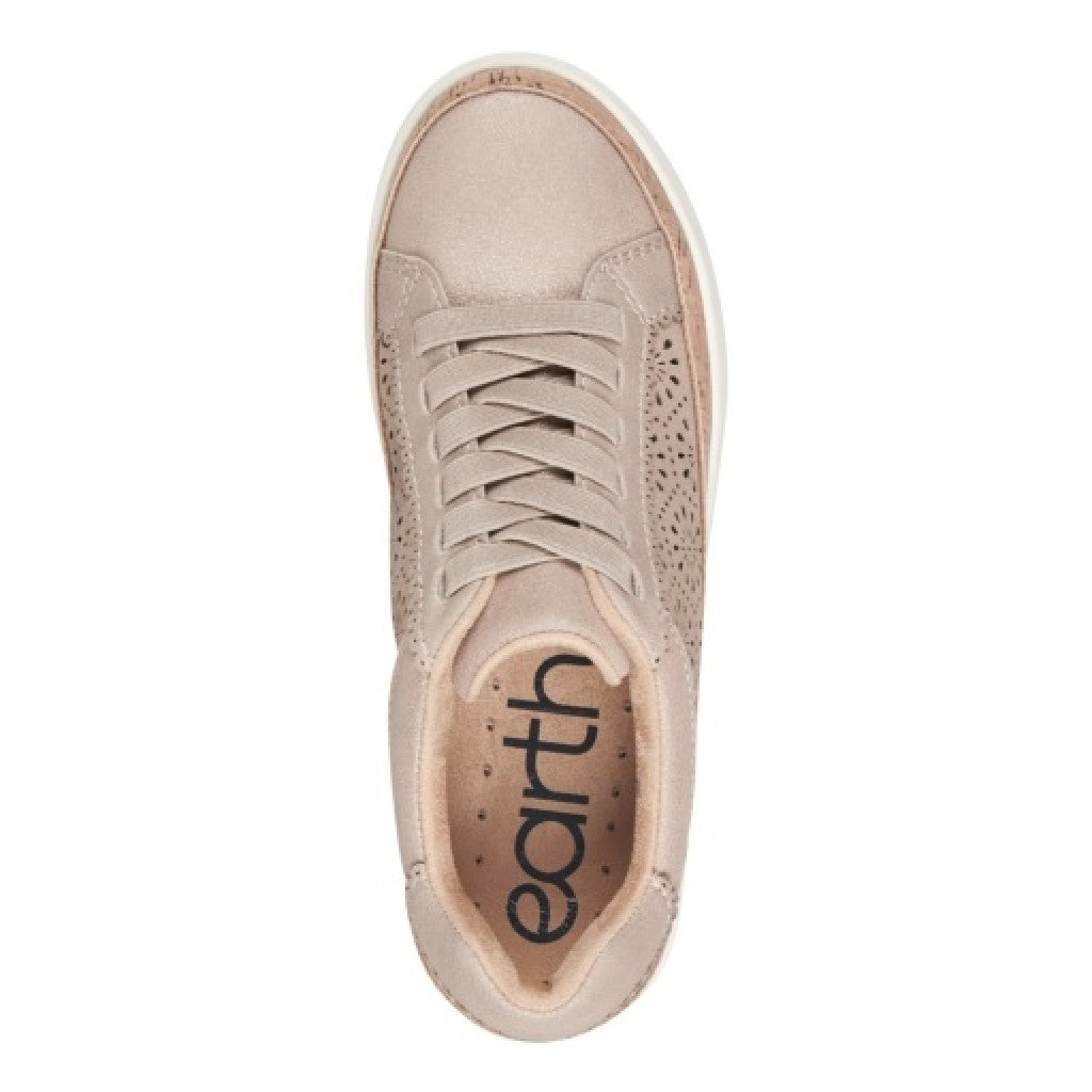 Earth Kristal Cork-Cushioned Arch Support Women's Sneaker - Bronze - 6