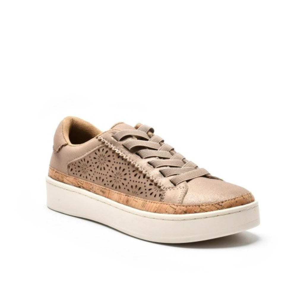 Earth Kristal Cork-Cushioned Arch Support Women's Sneaker - Bronze - 8
