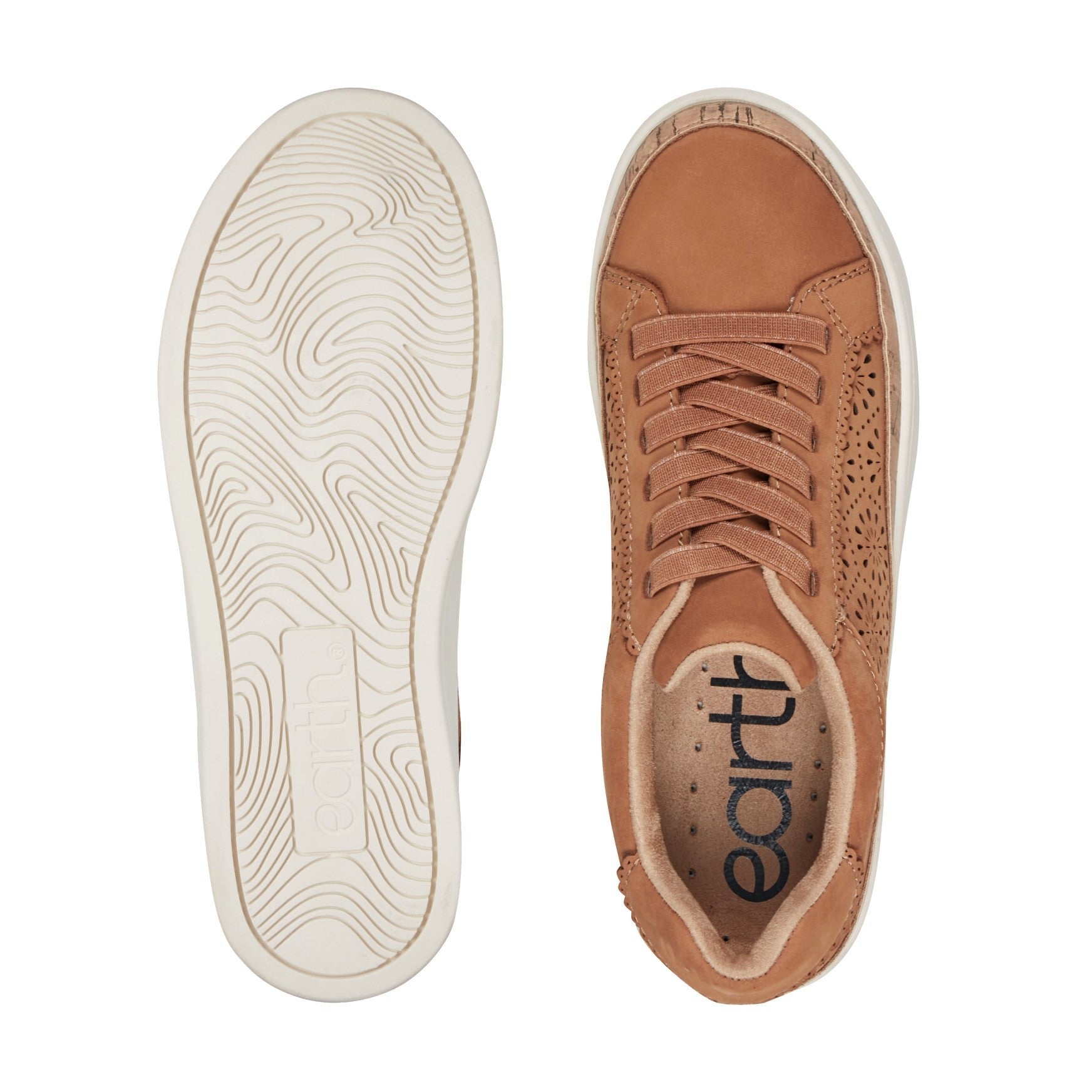 Earth Kristal Cork-Cushioned Arch Support Women's Sneaker - Medium Natural - 6