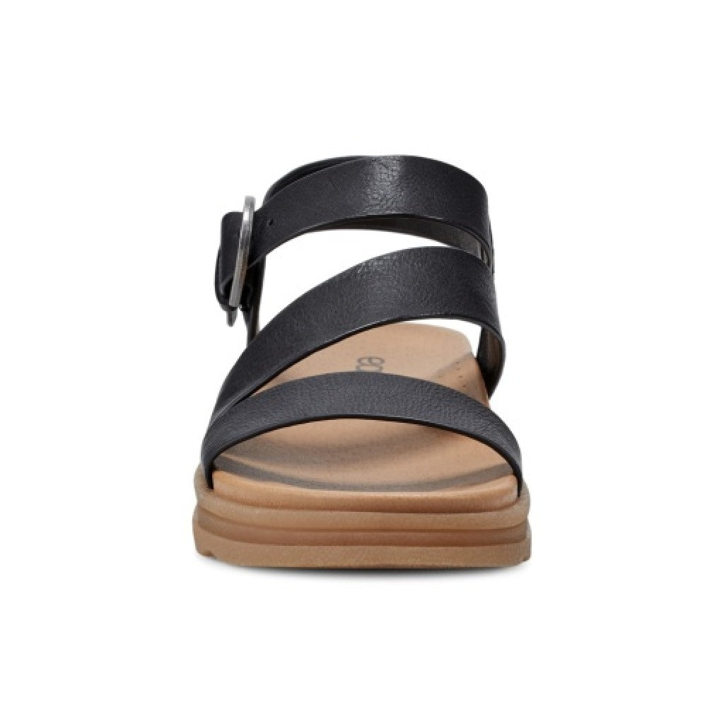 Earth Lainey Cushioned Arch Support Strappy Women's Sandal - Black - 3