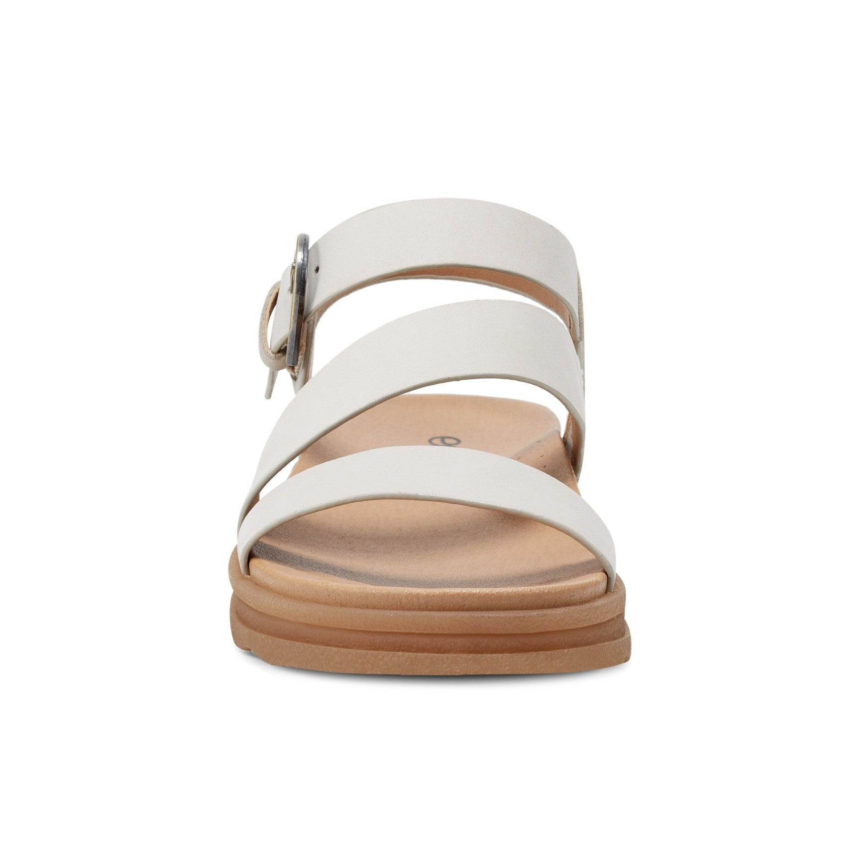 Earth Lainey Cushioned Arch Support Strappy Women's Sandal - Ivory - 3