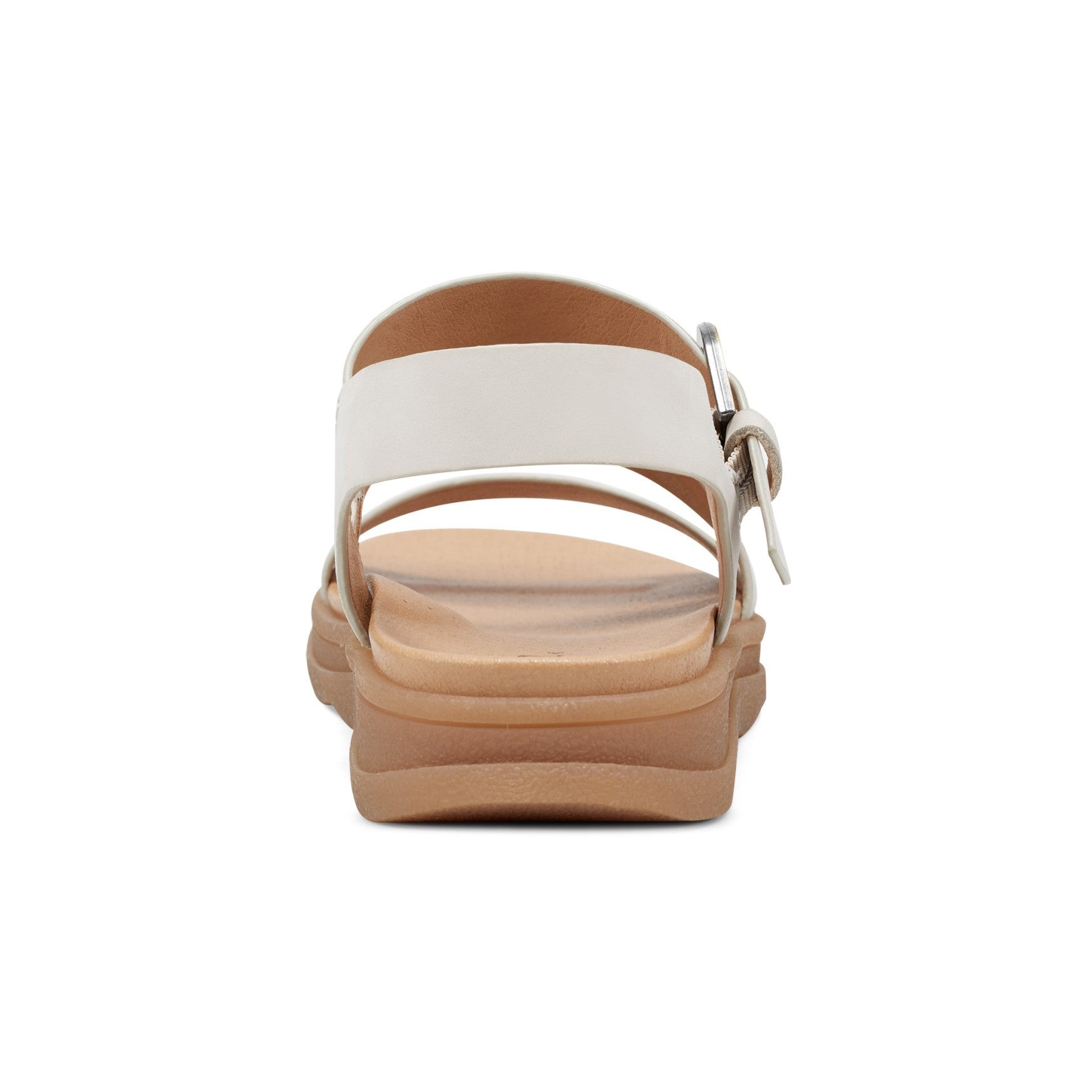 Earth Lainey Cushioned Arch Support Strappy Women's Sandal - Ivory - 4