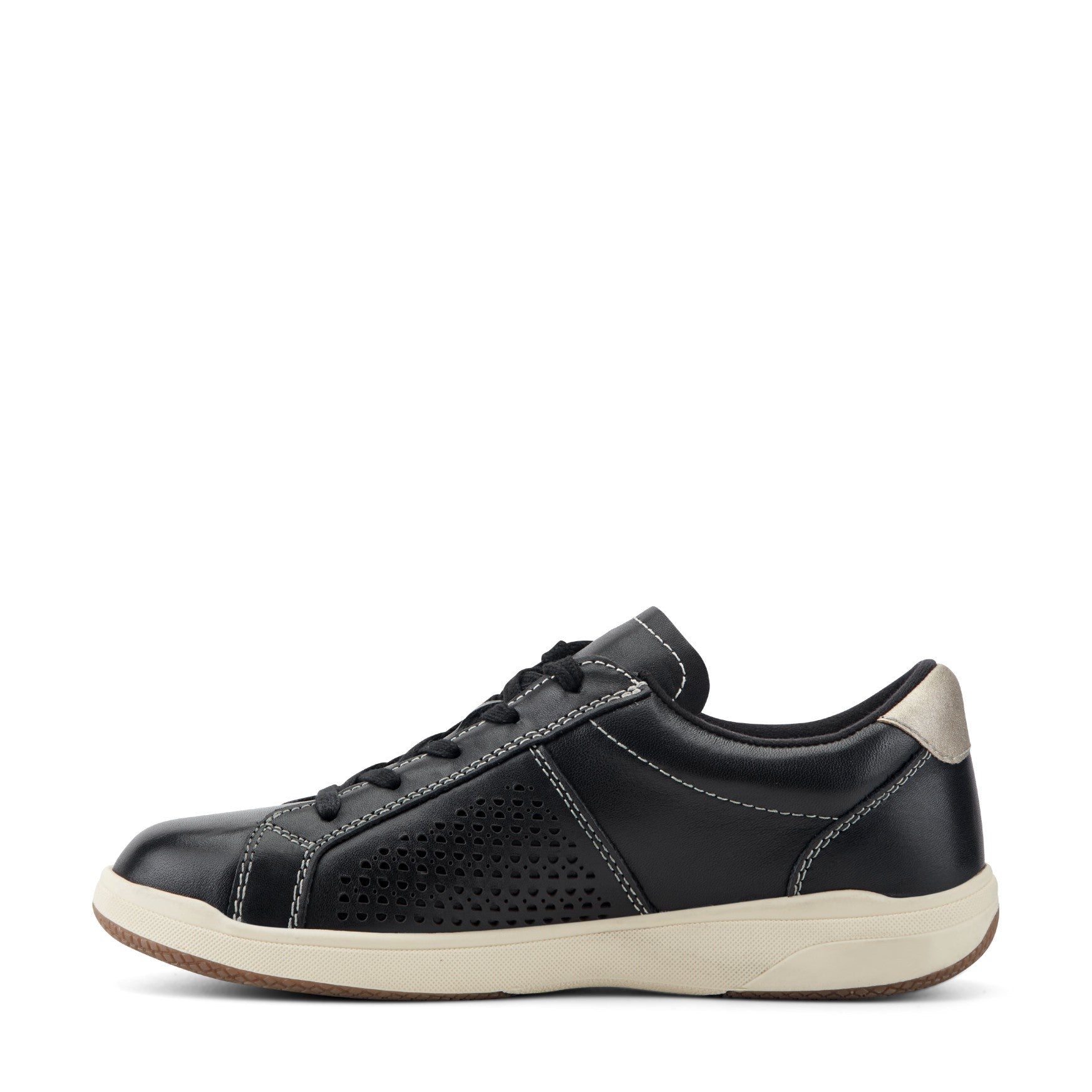 Earth Netta Cushioned Lace-up Women's Sneaker - Black - 5