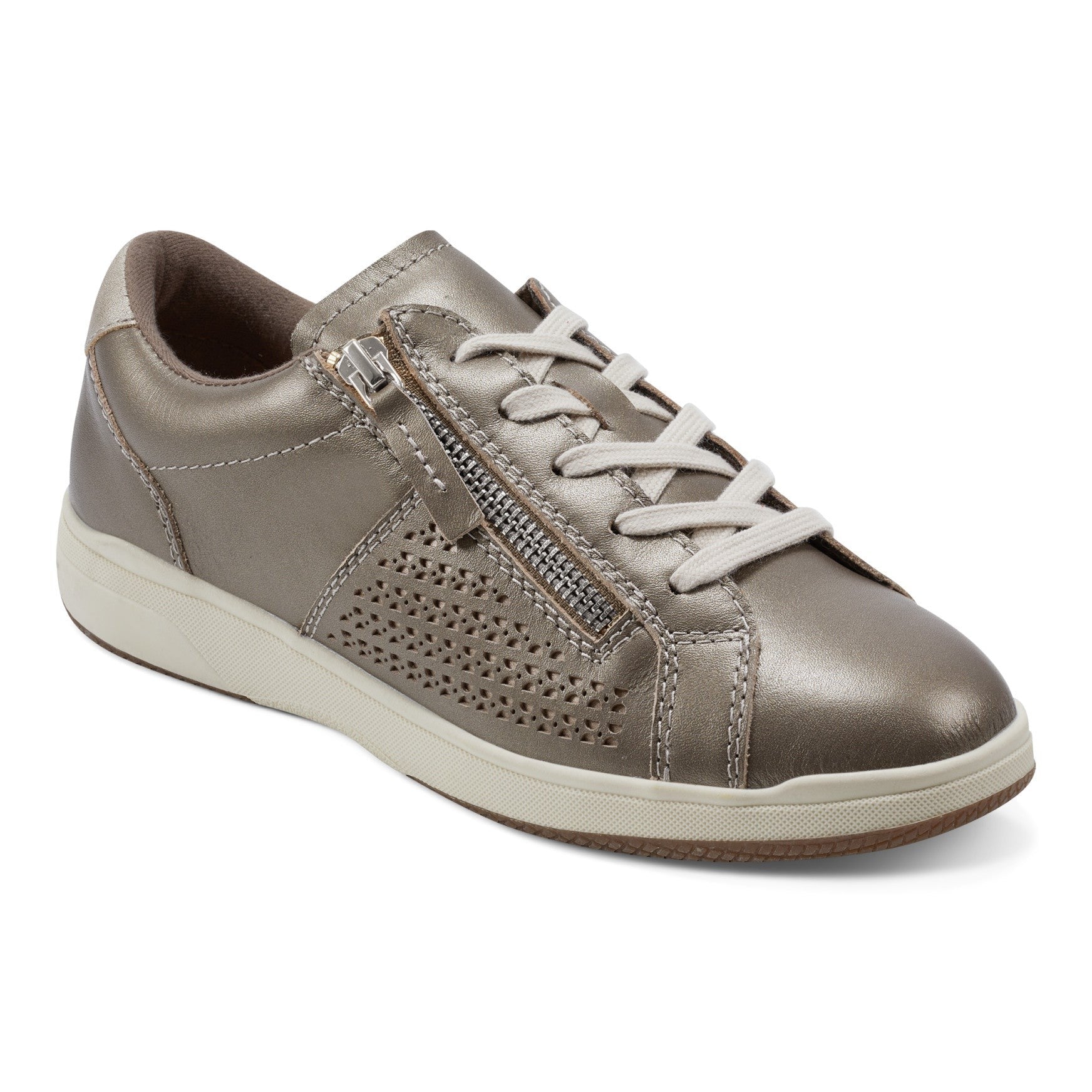 Earth Netta Cushioned Lace-up Women's Sneaker - Gold - 2