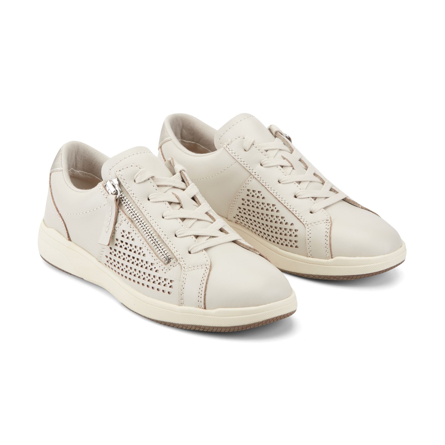 Earth Netta Cushioned Lace-up Women's Sneaker - Light Natural - 2