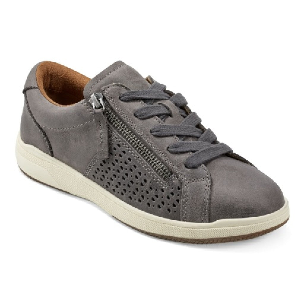 Earth Netta Cushioned Lace-up Women's Sneaker - Medium Gray - 1