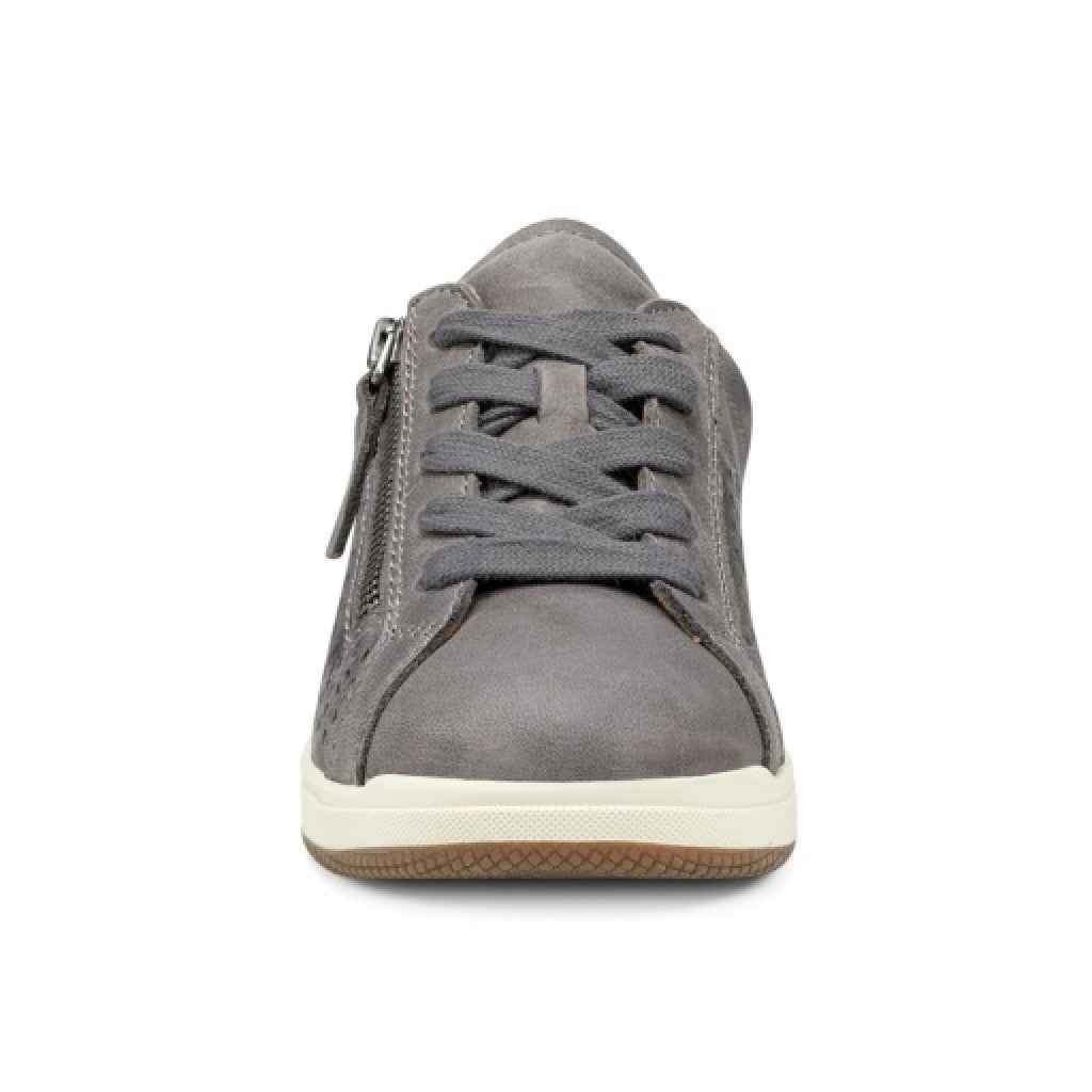 Earth Netta Cushioned Lace-up Women's Sneaker - Medium Gray - 3