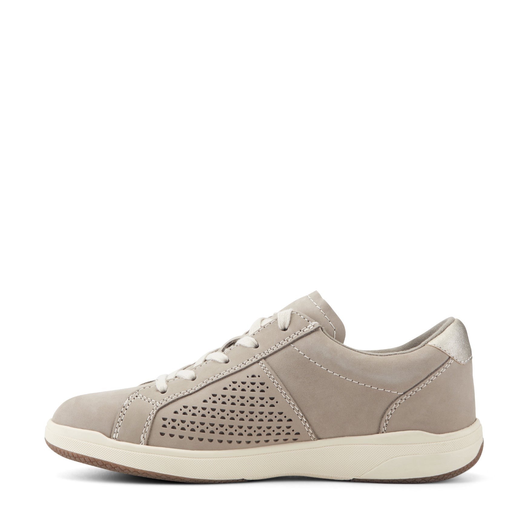 Earth Netta Cushioned Lace-up Women's Sneaker - Silver - 5