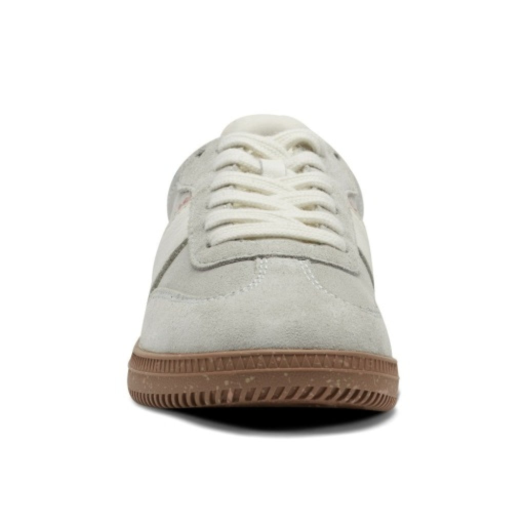 Earth Penny Lace-Up Casual Cushioned Arch-Support Women's Sneaker - Light Gray - 3