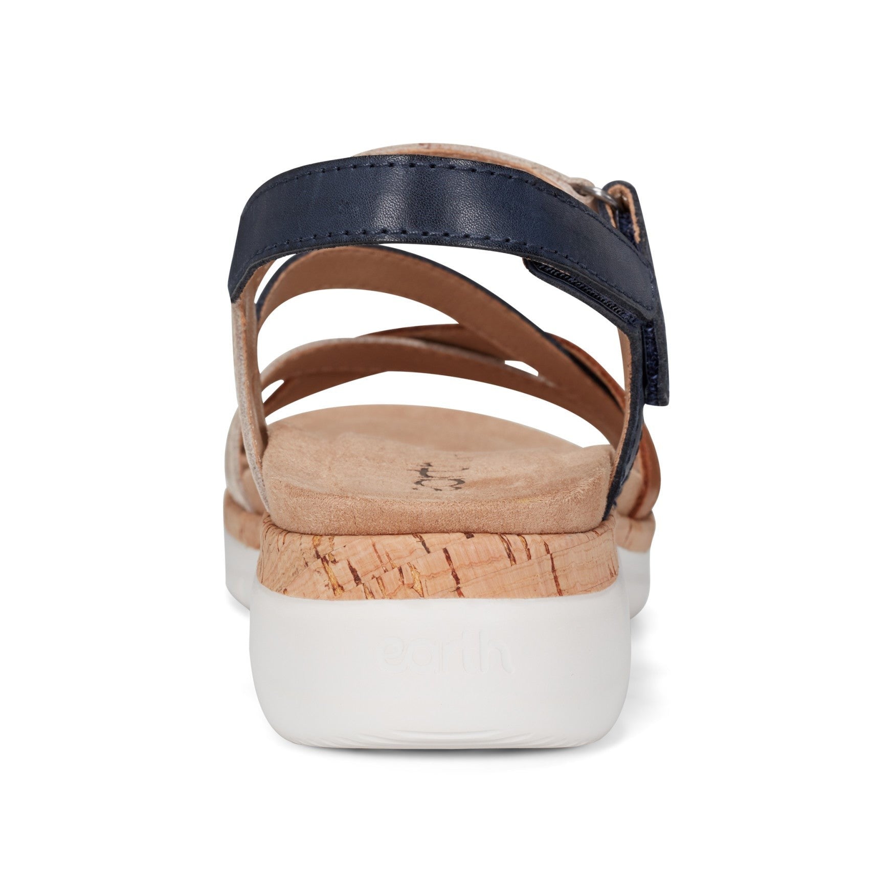 Earth Rosie Cushioned Arch-Support Strappy Flat - Women's Casual Sandal - Natural Multi - 4