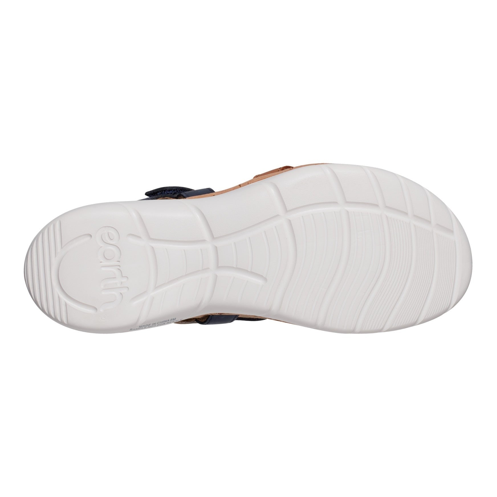 Earth Rosie Cushioned Arch-Support Strappy Flat - Women's Casual Sandal - Natural Multi - 6