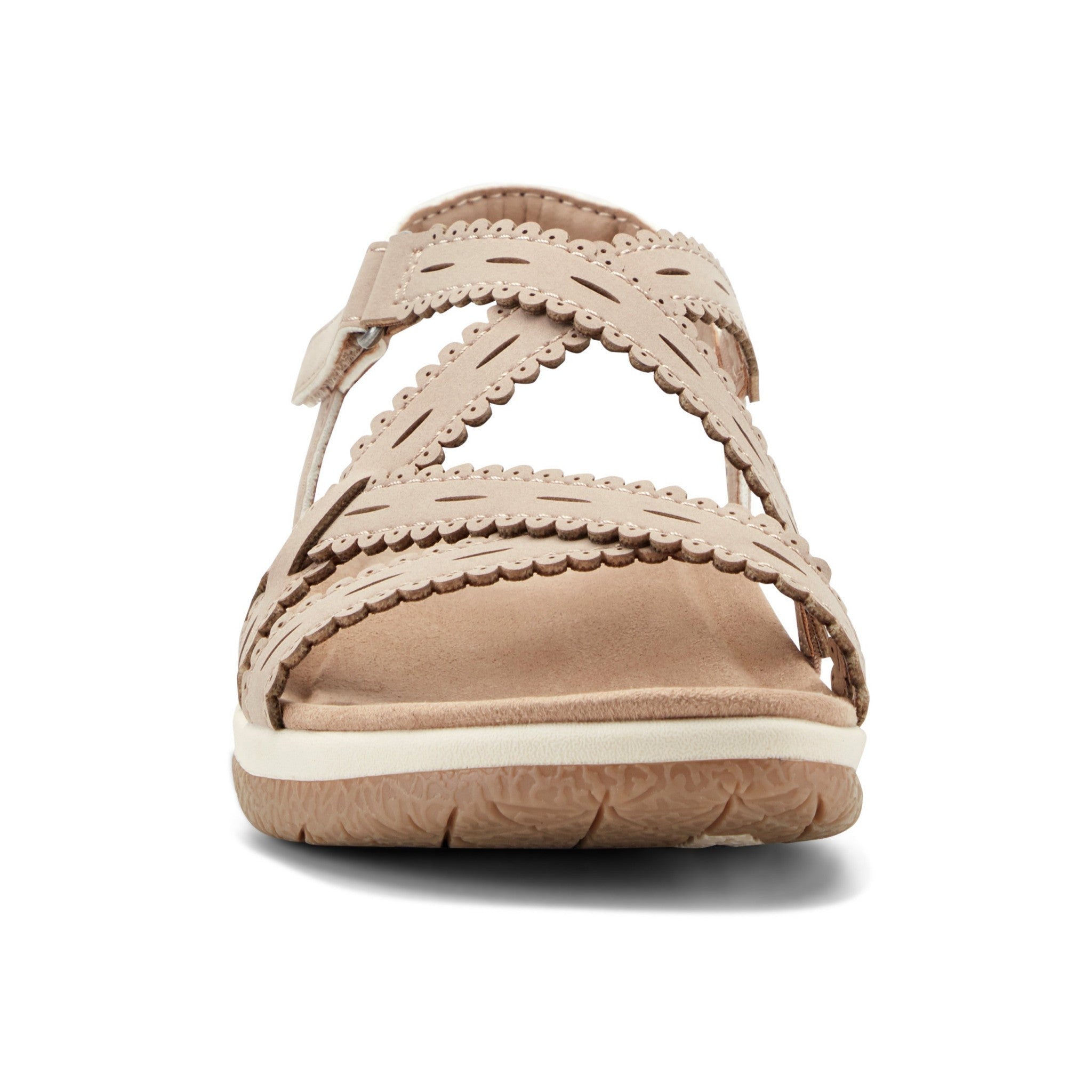 Earth Sanetra Strappy Sandal Cushioned Arch Support Women's Sandal - Light Pink - 3