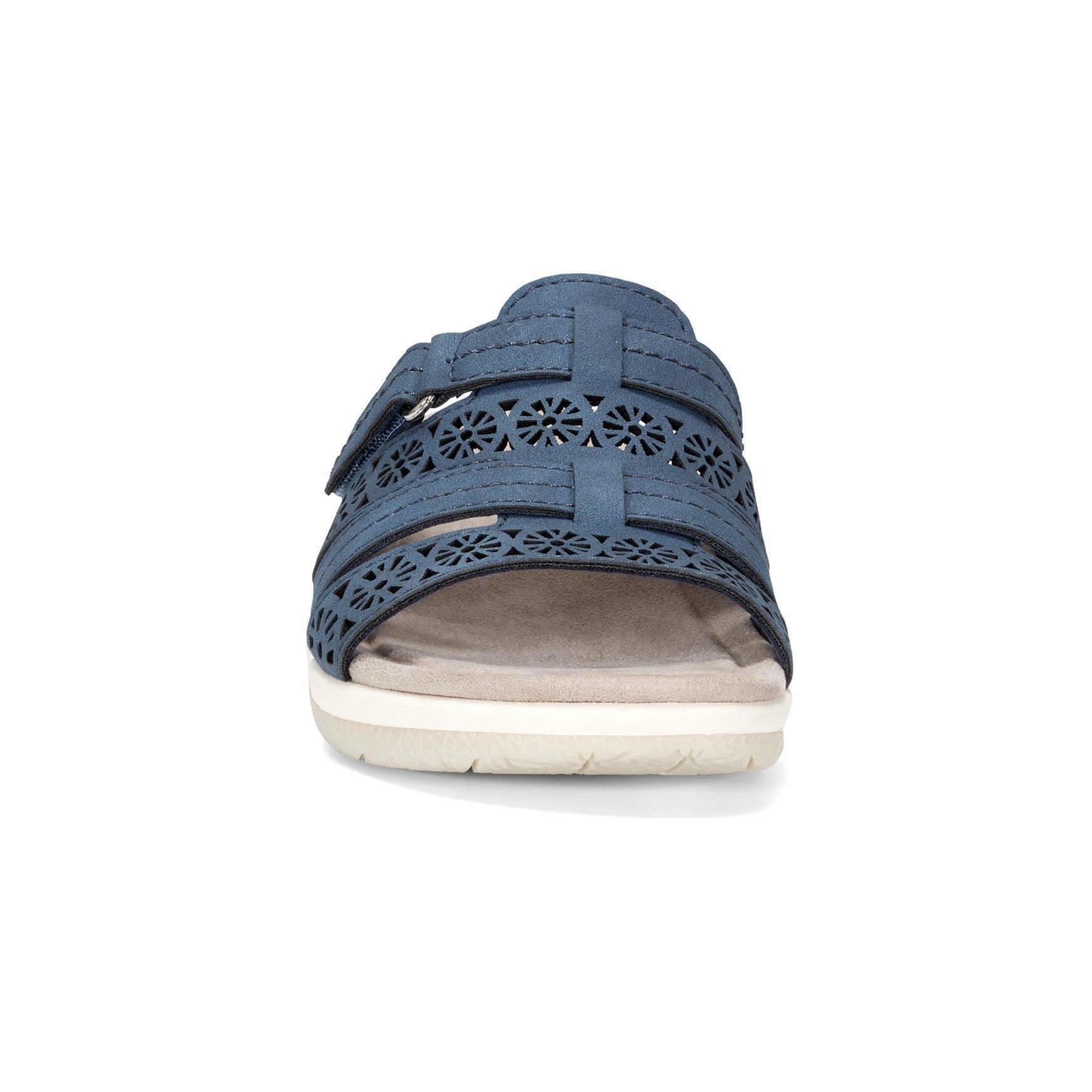 Earth Sinci Cushioned Slip-On Comfort Women's Casual Sandal - Dark Blue - 3