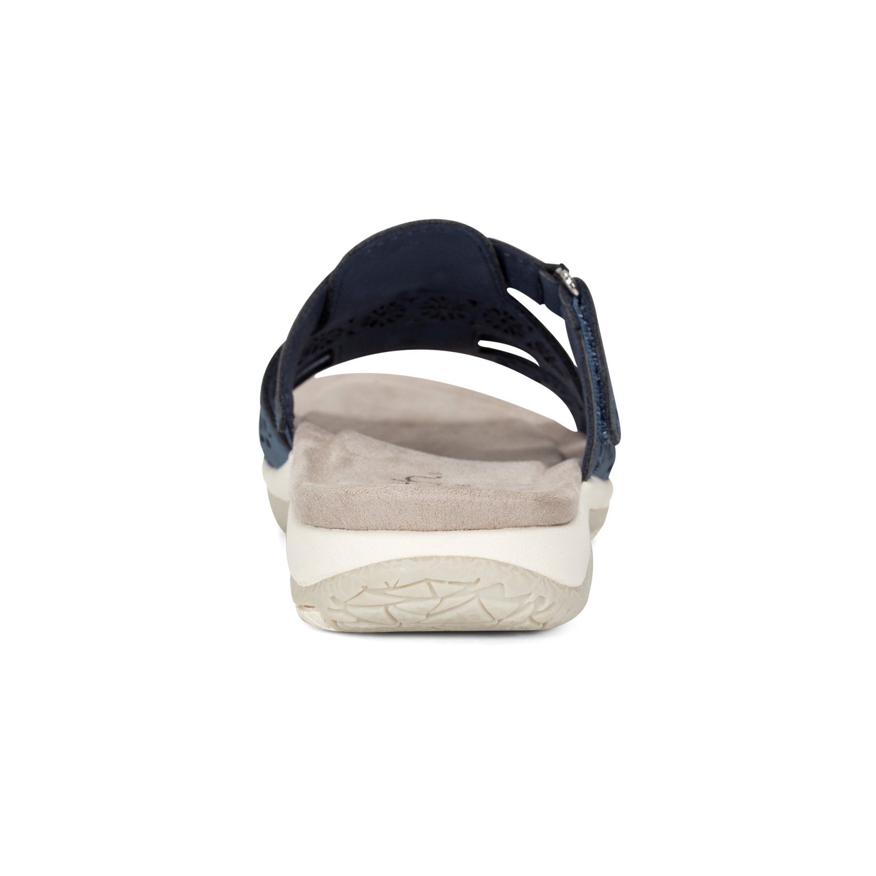 Earth Sinci Cushioned Slip-On Comfort Women's Casual Sandal - Dark Blue - 4