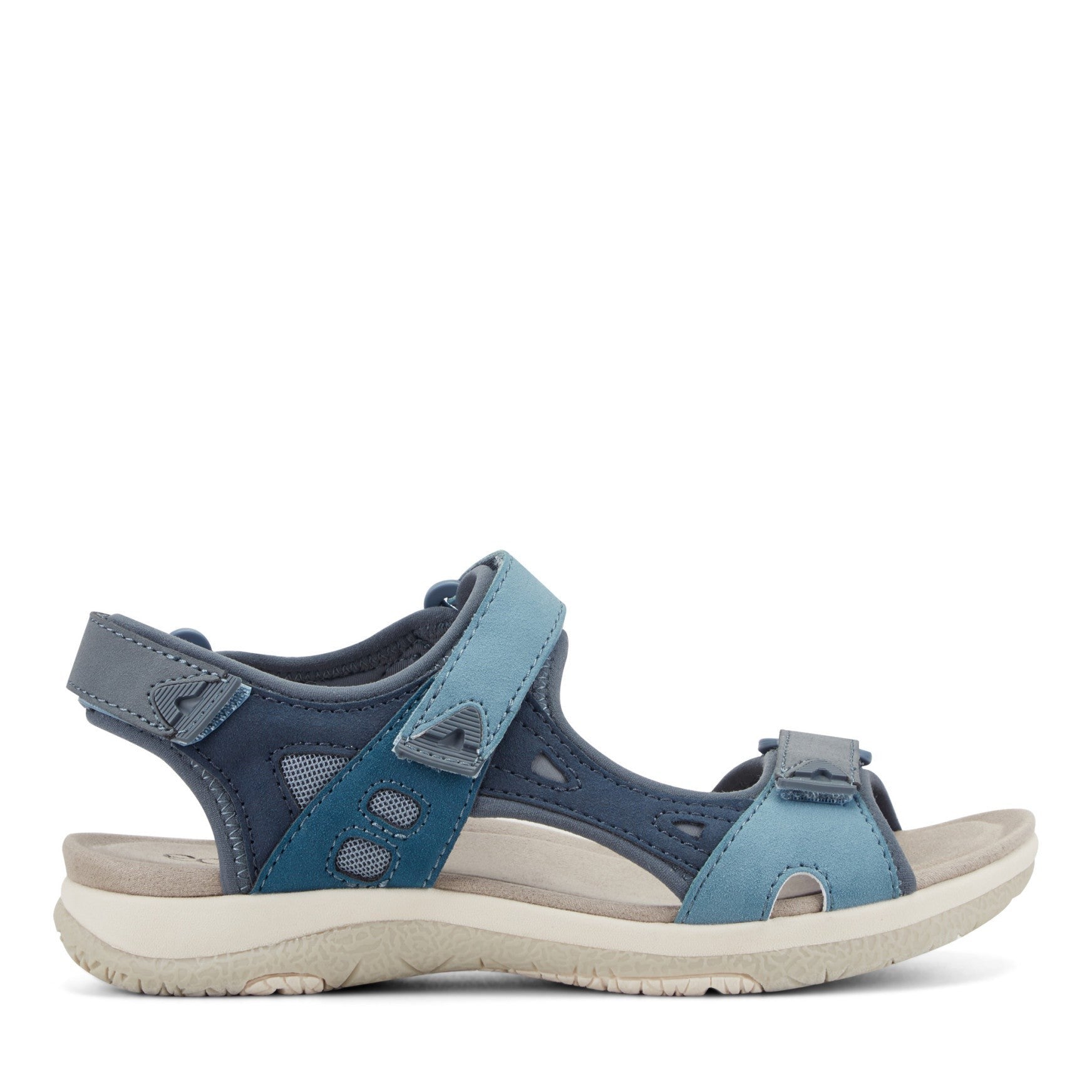 Earth Skylar Cushioned Arch-Support Adjustable Women's Sandal - Blue Multi - 1