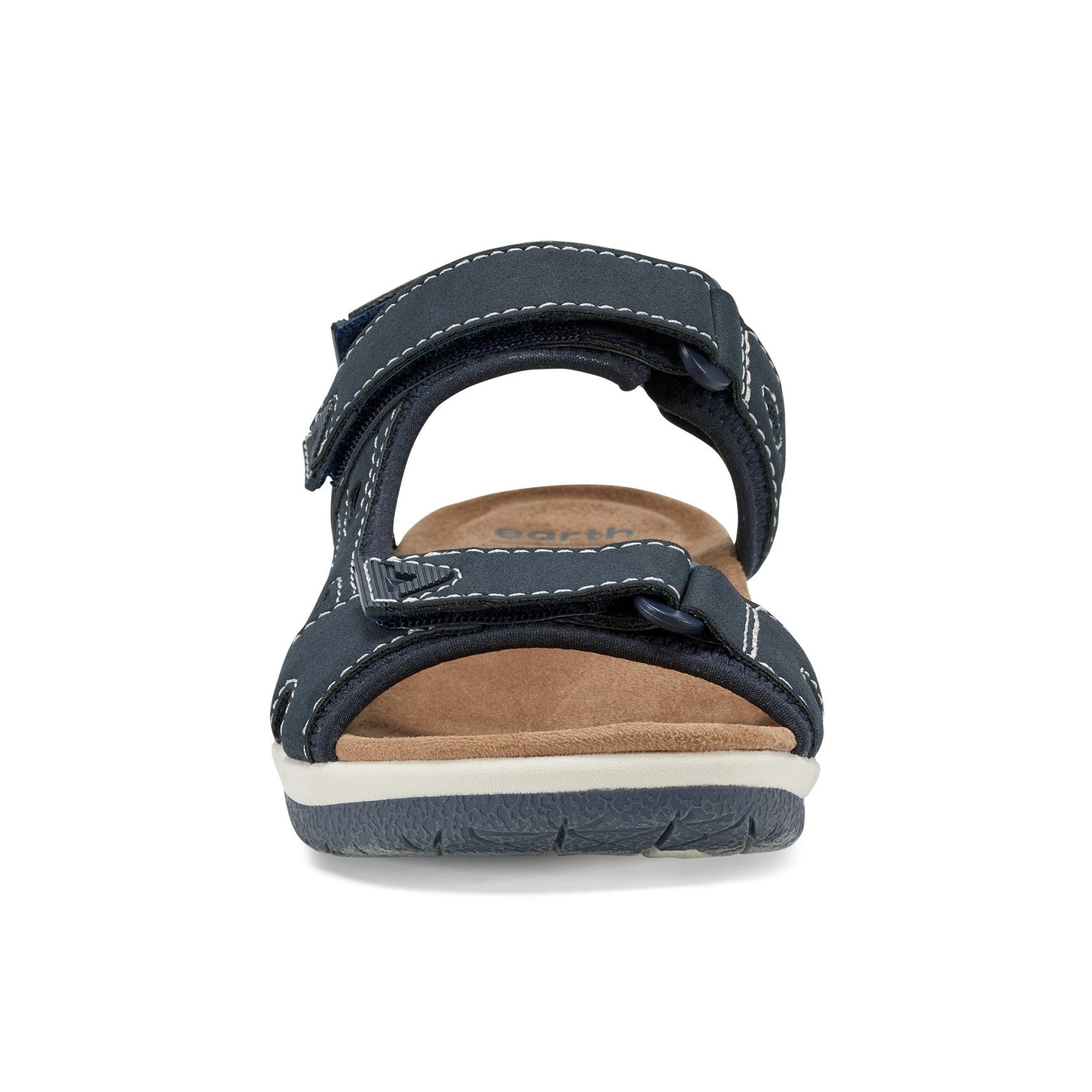 Earth Skylar Cushioned Arch-Support Adjustable Women's Sandal - Dark Blue - 4