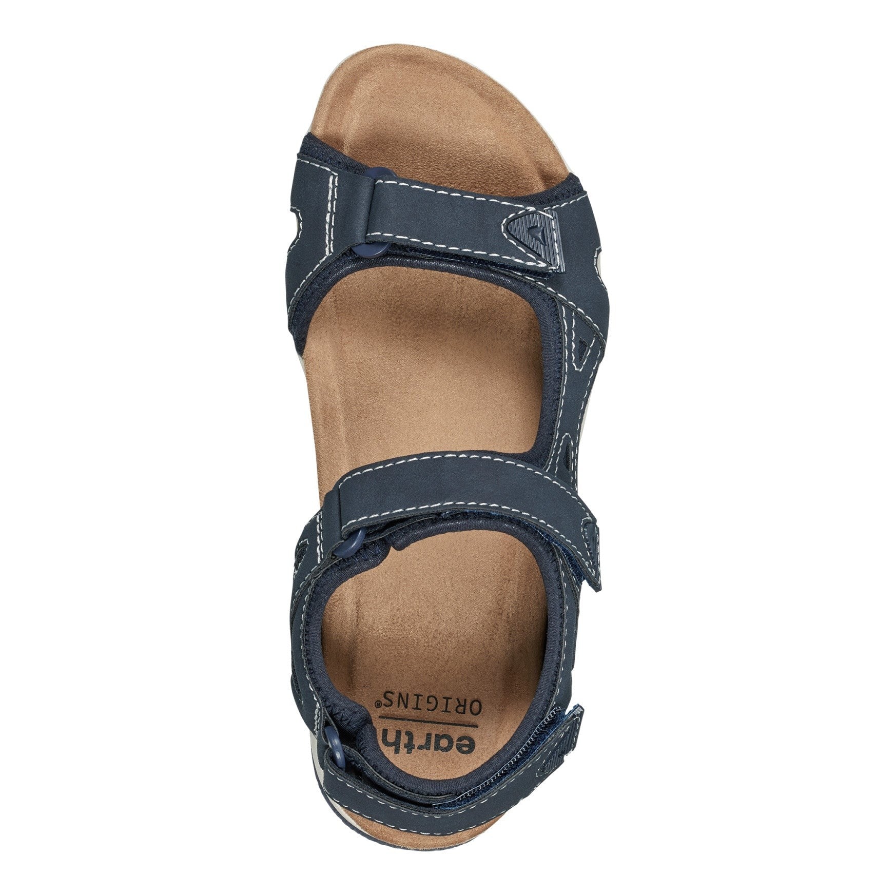 Earth Skylar Cushioned Arch-Support Adjustable Women's Sandal - Dark Blue - 6