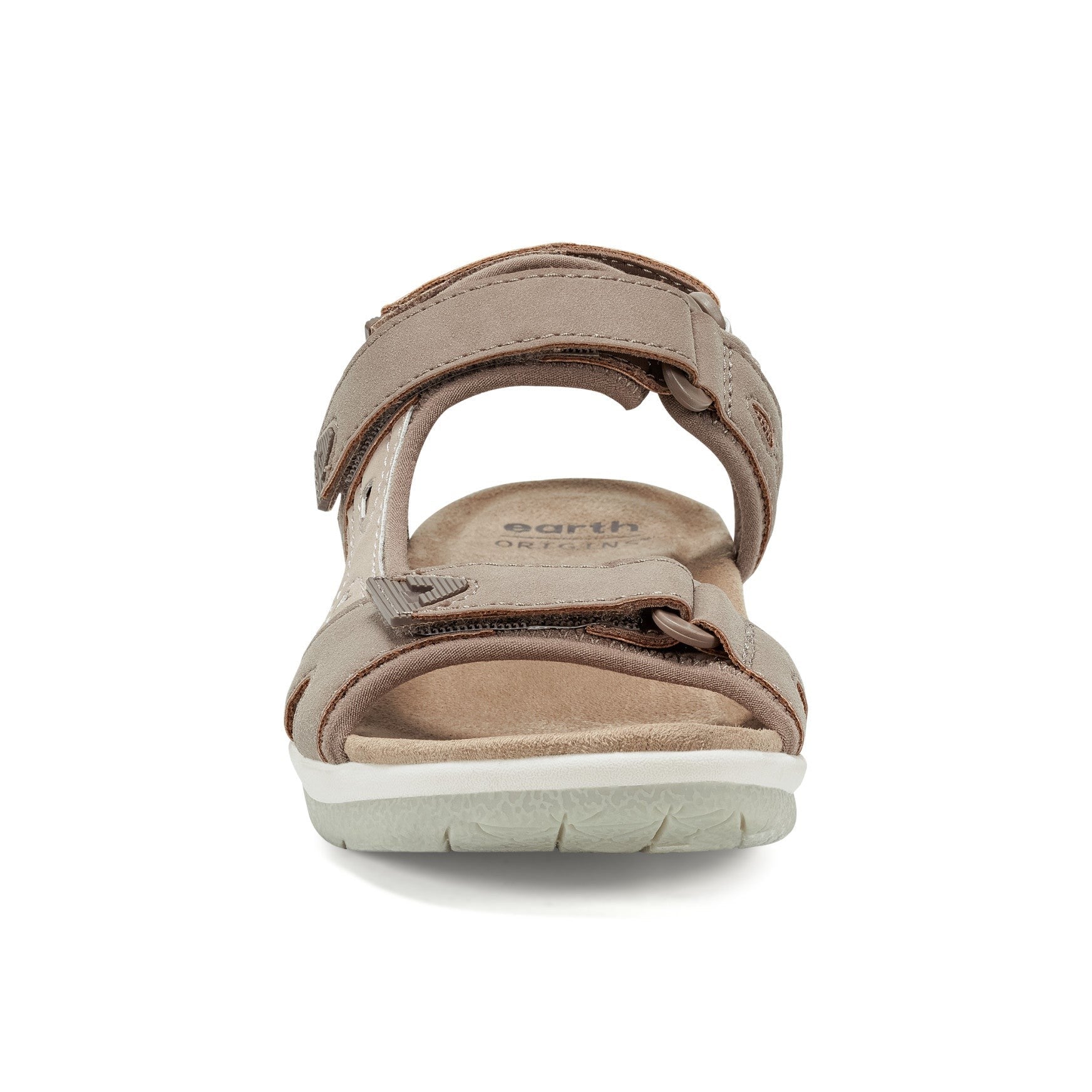 Earth Skylar Cushioned Arch-Support Adjustable Women's Sandal - Light Brown/pink - 4