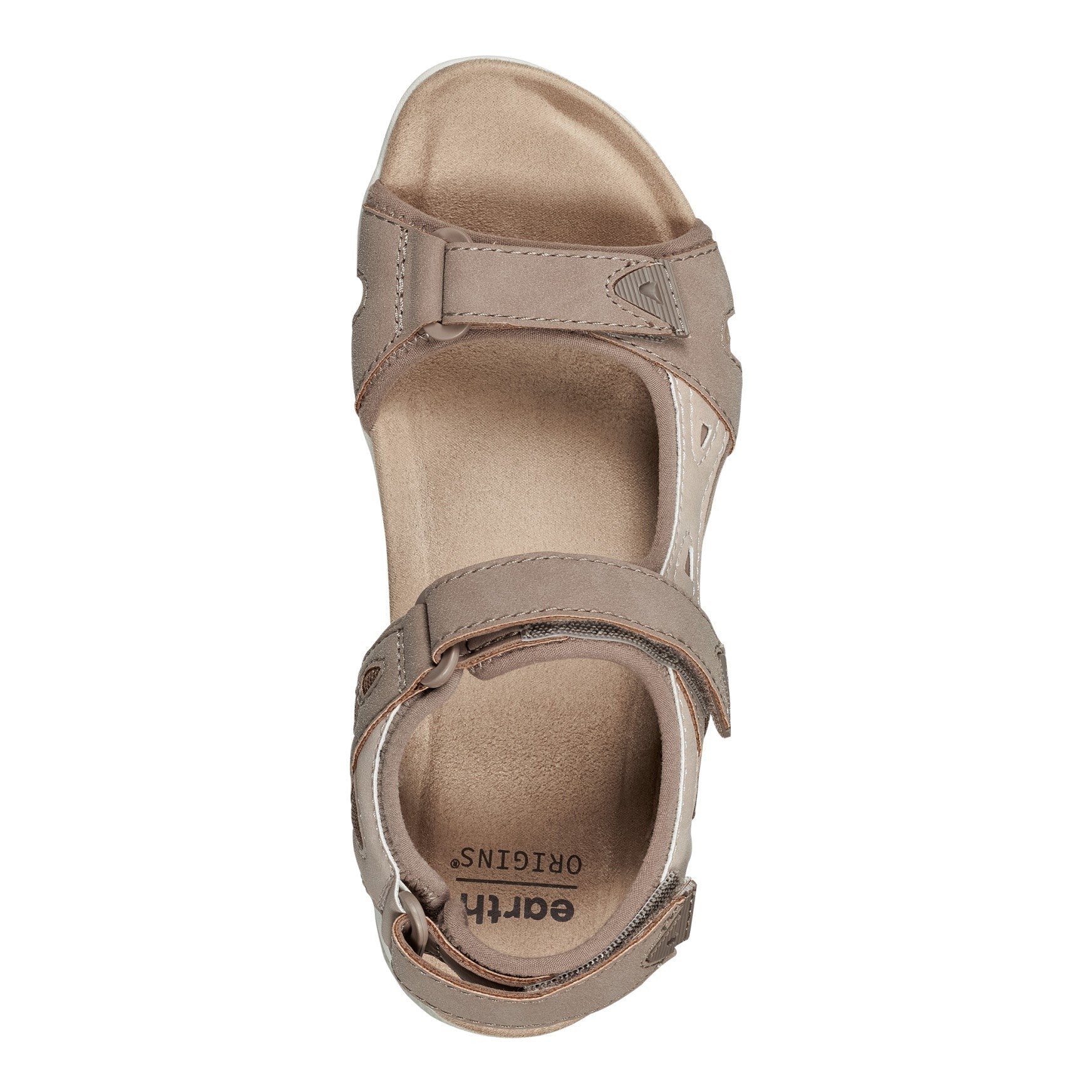 Earth Skylar Cushioned Arch-Support Adjustable Women's Sandal - Light Brown/pink - 6