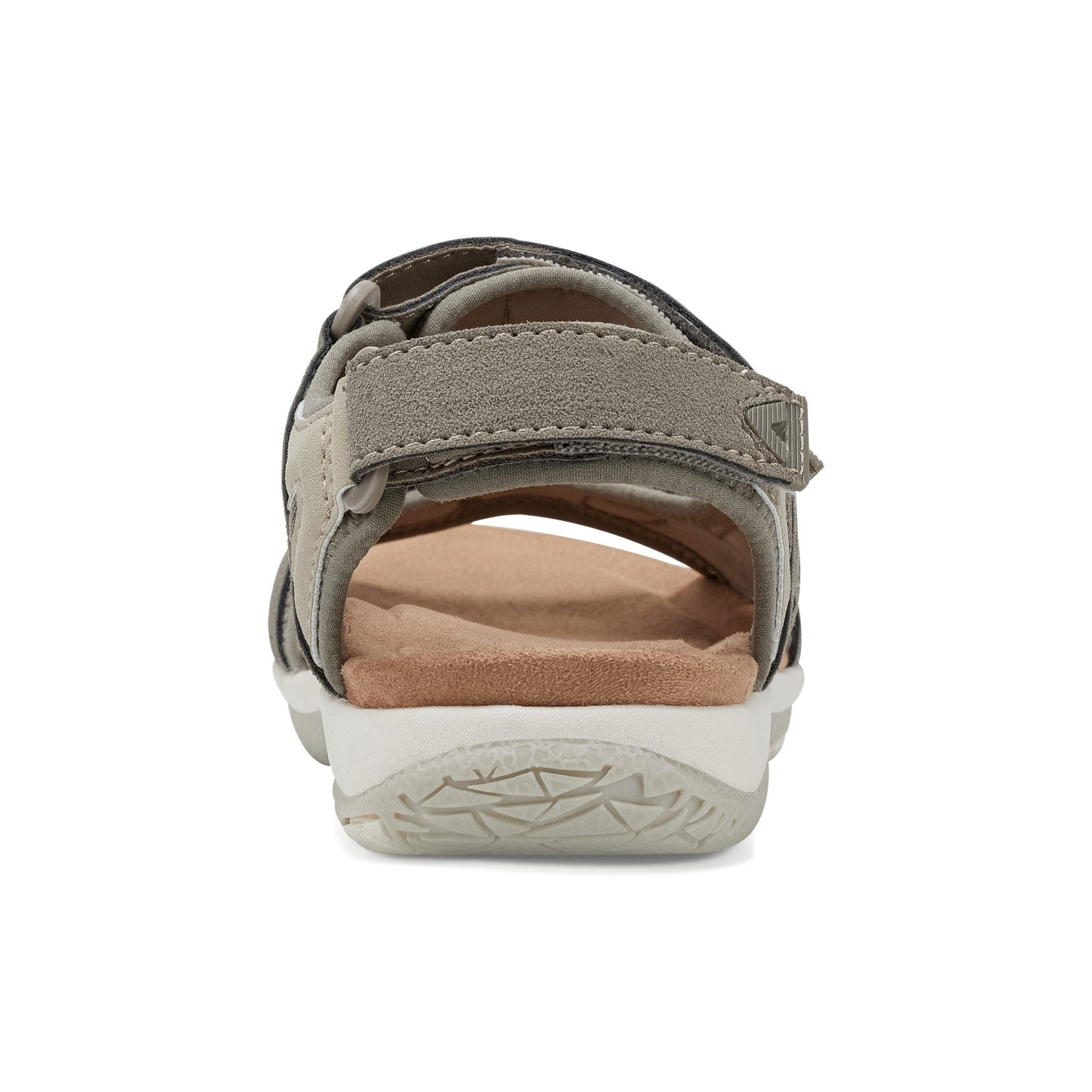 Earth Skylar Cushioned Arch-Support Adjustable Women's Sandal - Light Grey - 5