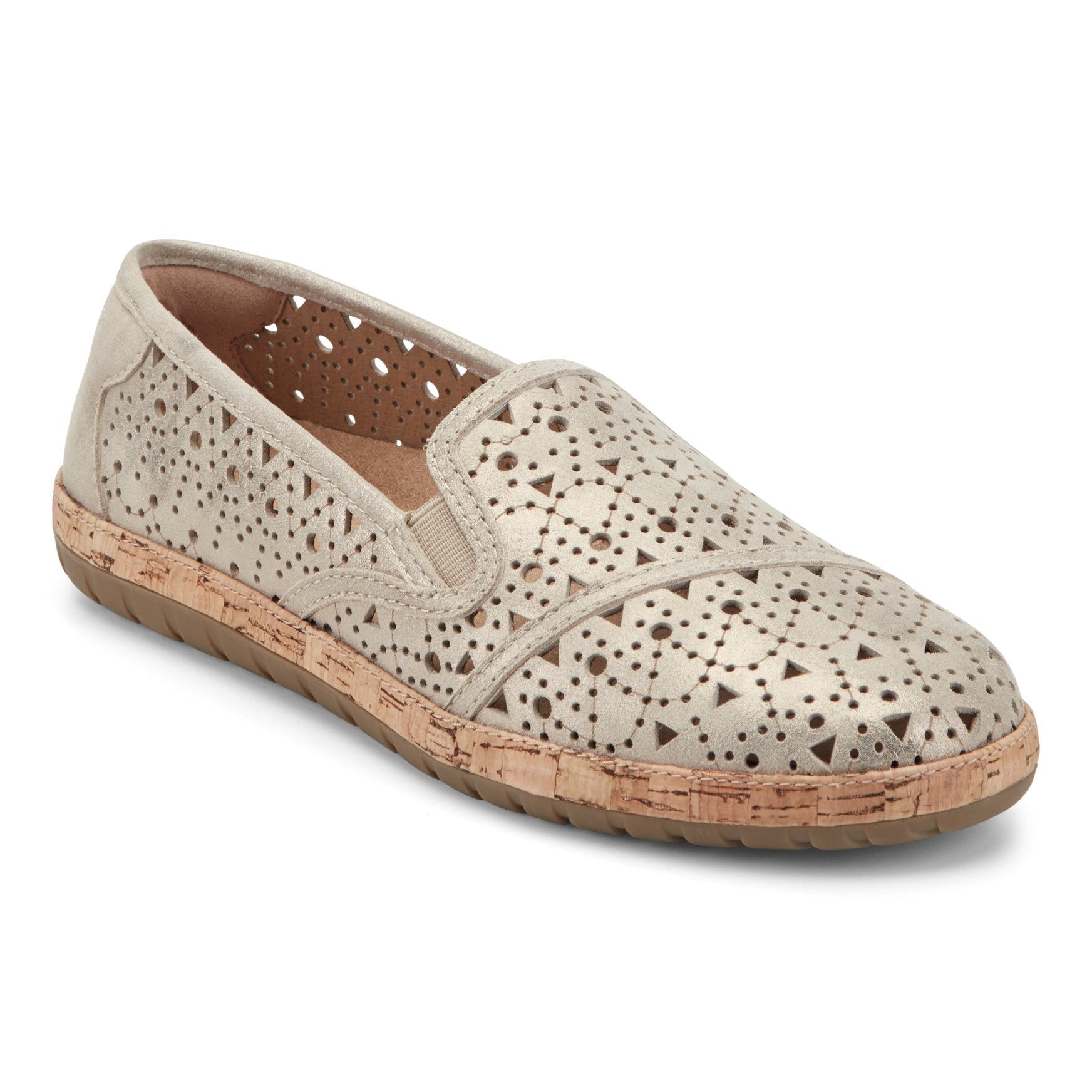 Earth Tomlyn Casual Cushioned Slip-On Women's Mule - Bronze Leather - 2